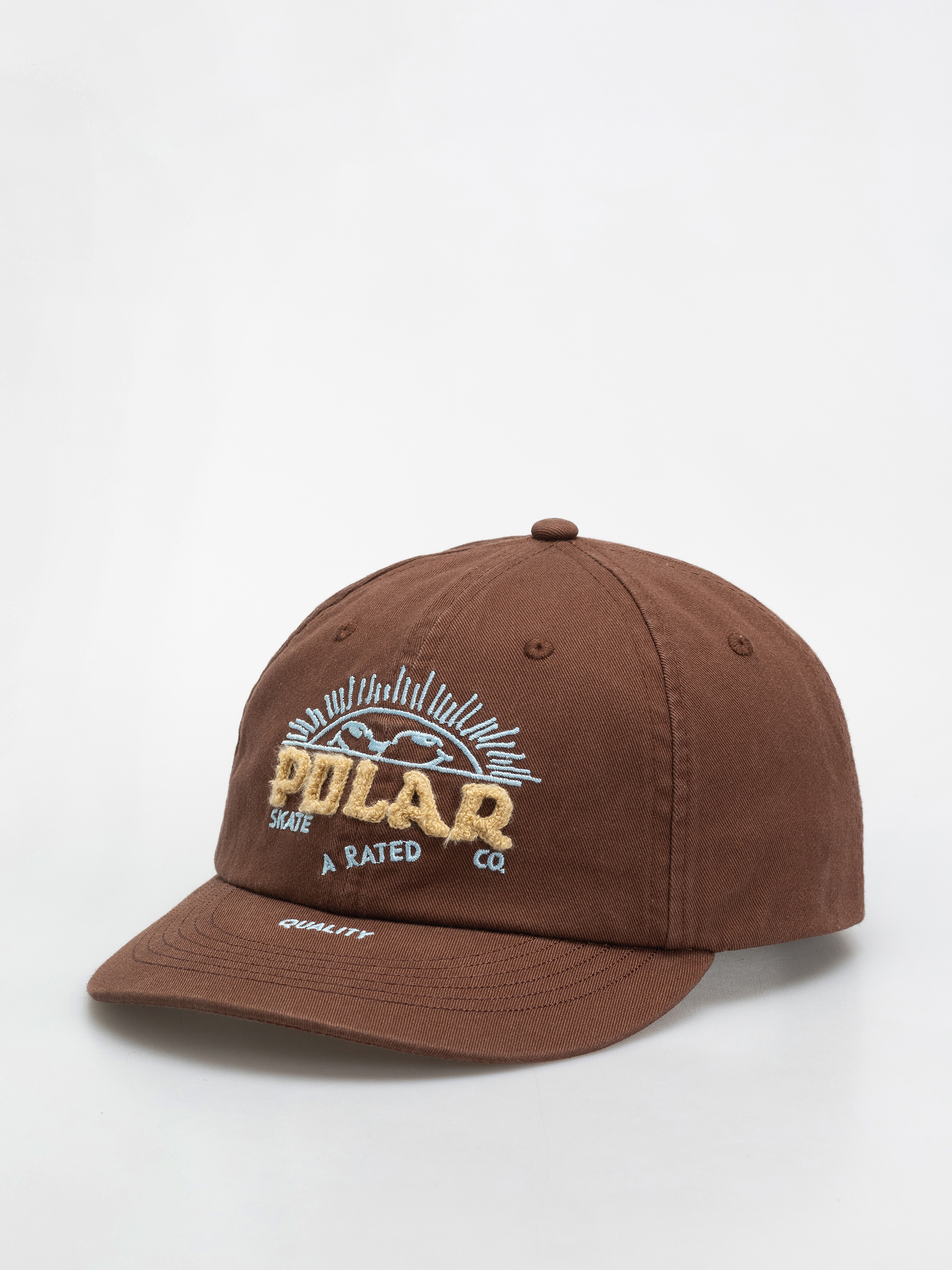 Kšiltovka  Polar Skate Ramy Cheeky Sun (brown)