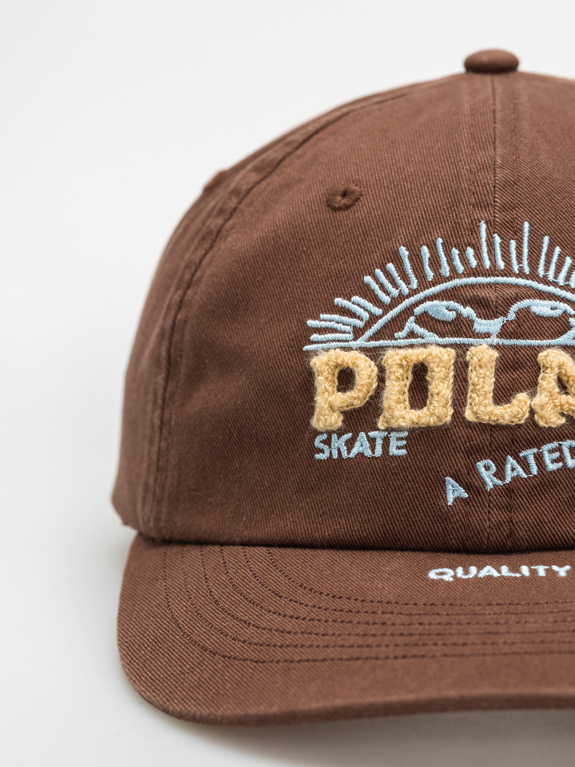 Kšiltovka  Polar Skate Ramy Cheeky Sun (brown)