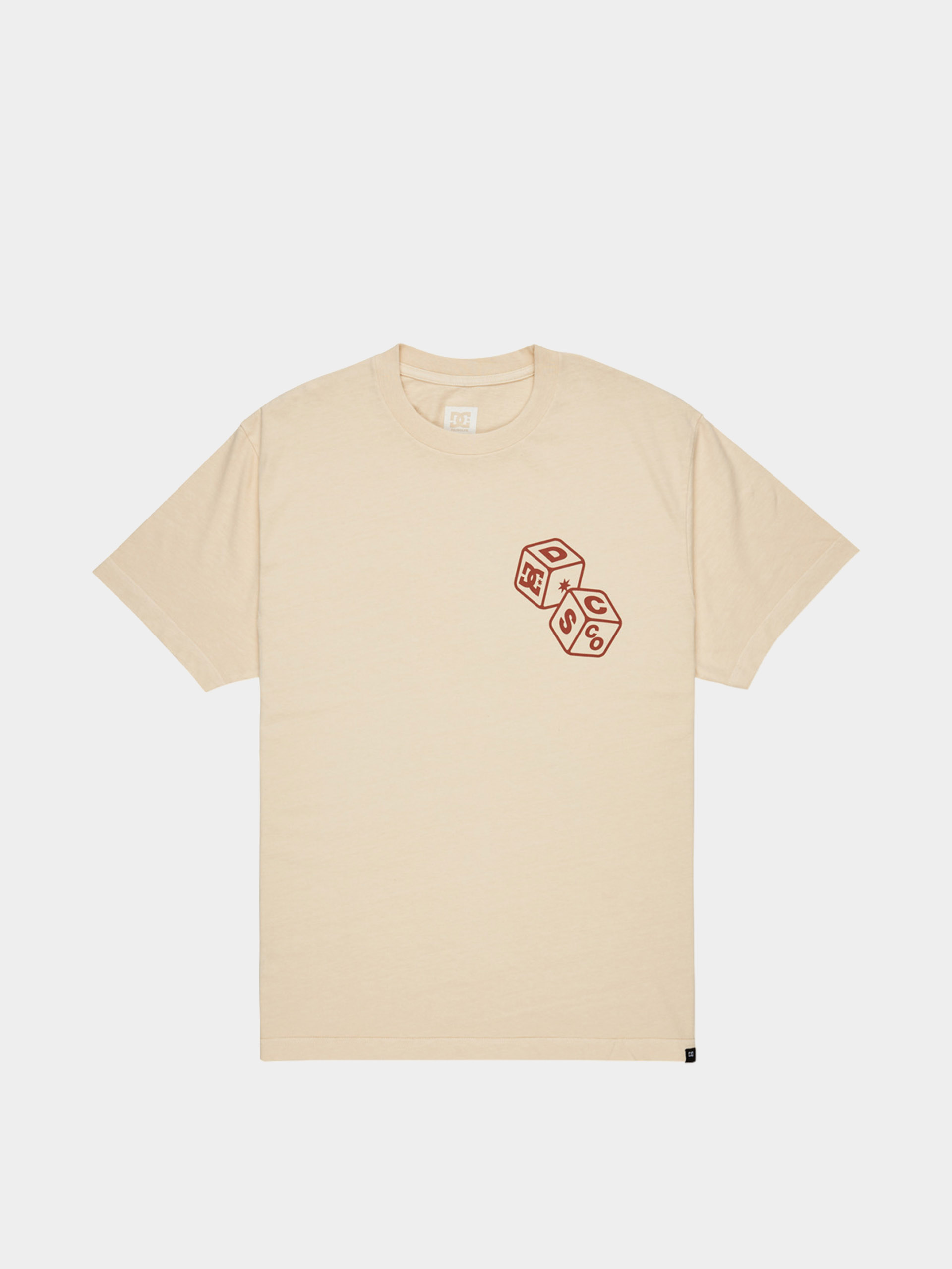 Tričko DC High Rollin (oatmeal)