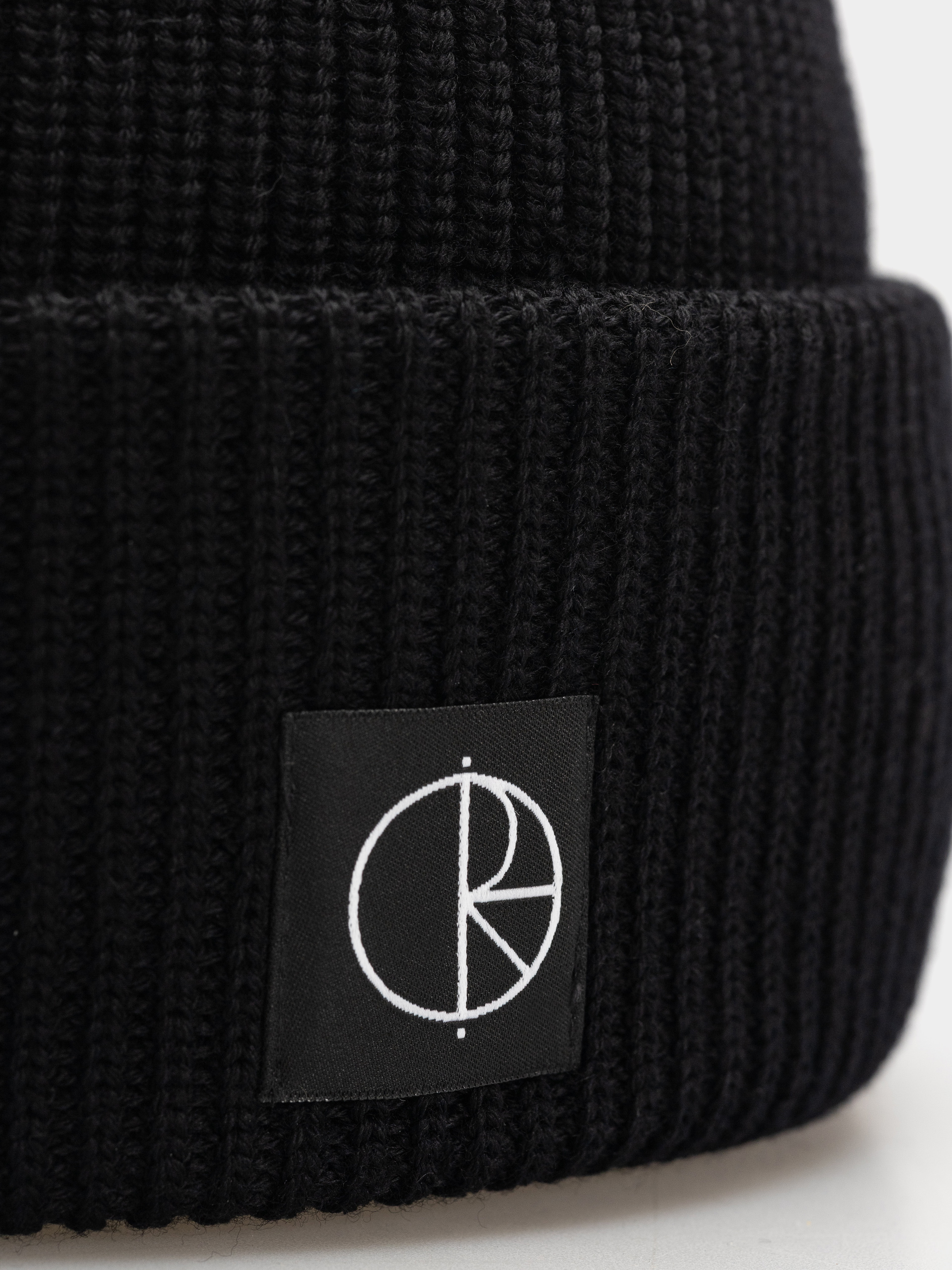 Čepice Polar Skate Double Fold Merino (black)