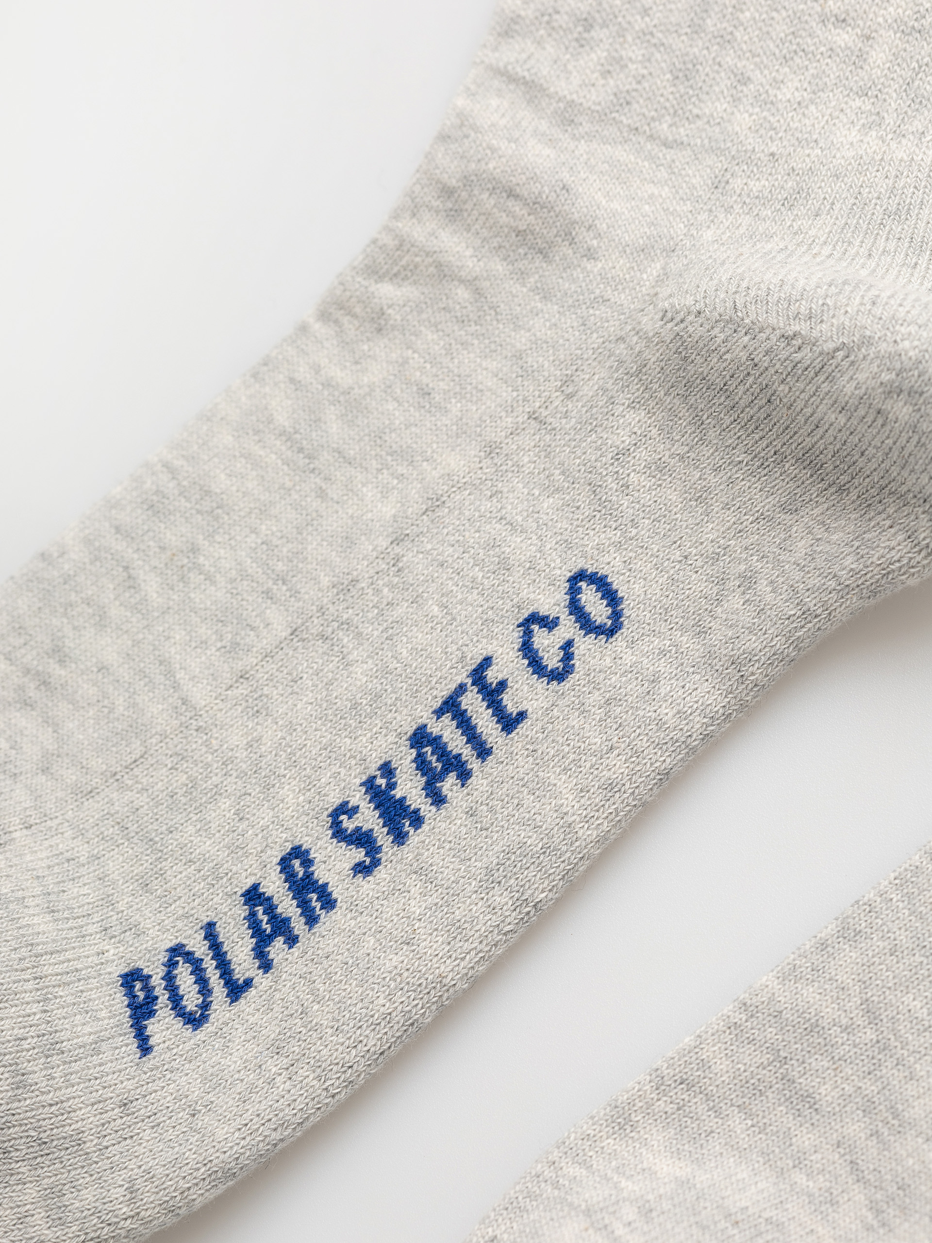 Ponožky Polar Skate Rib 2 Stripes (heather grey/blue)