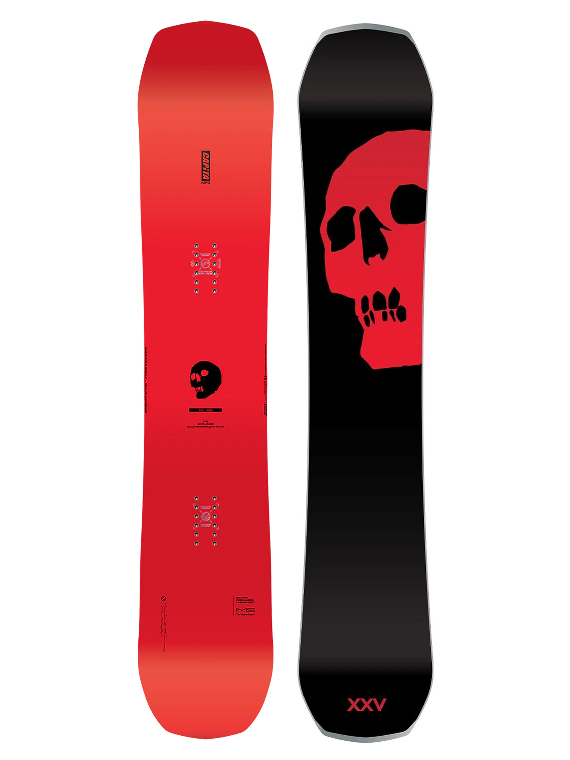 Snowboard Capita The Black Snowboard Of Death (black/red)