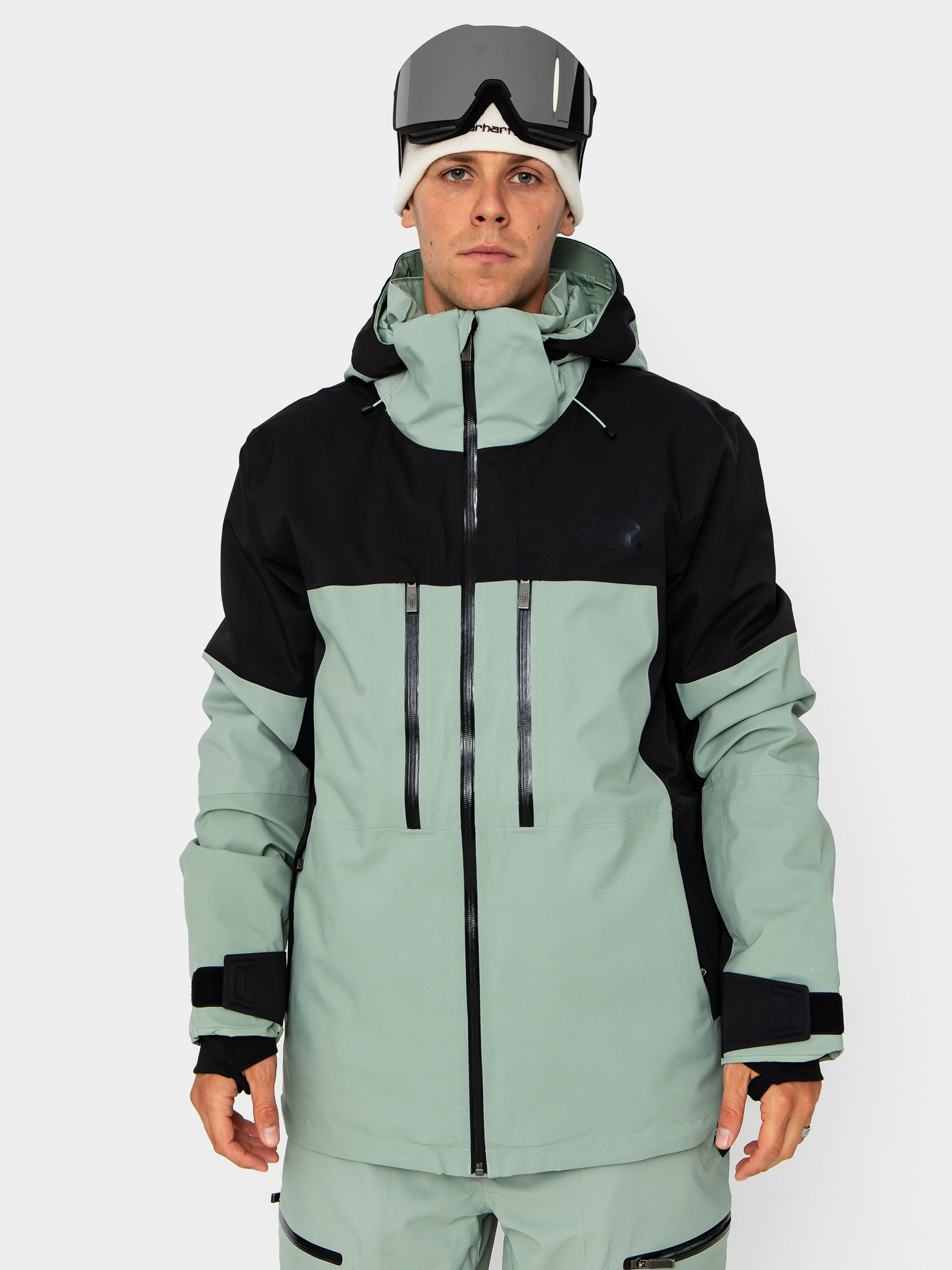 Snowboardovu00e1 bunda The North Face Chakal (slate moss/tnf black)