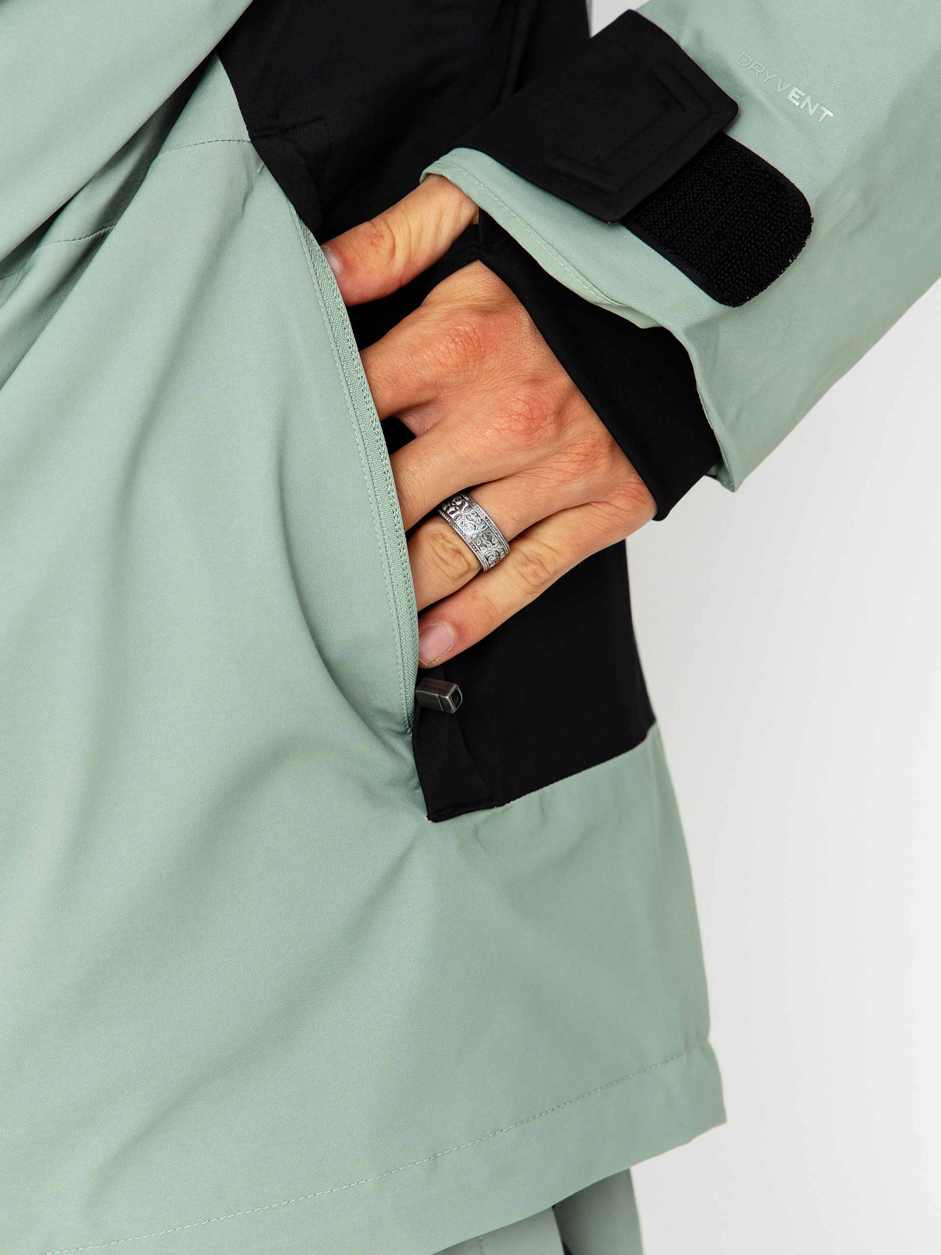 Pánská Snowboardová bunda The North Face Chakal (slate moss/tnf black)