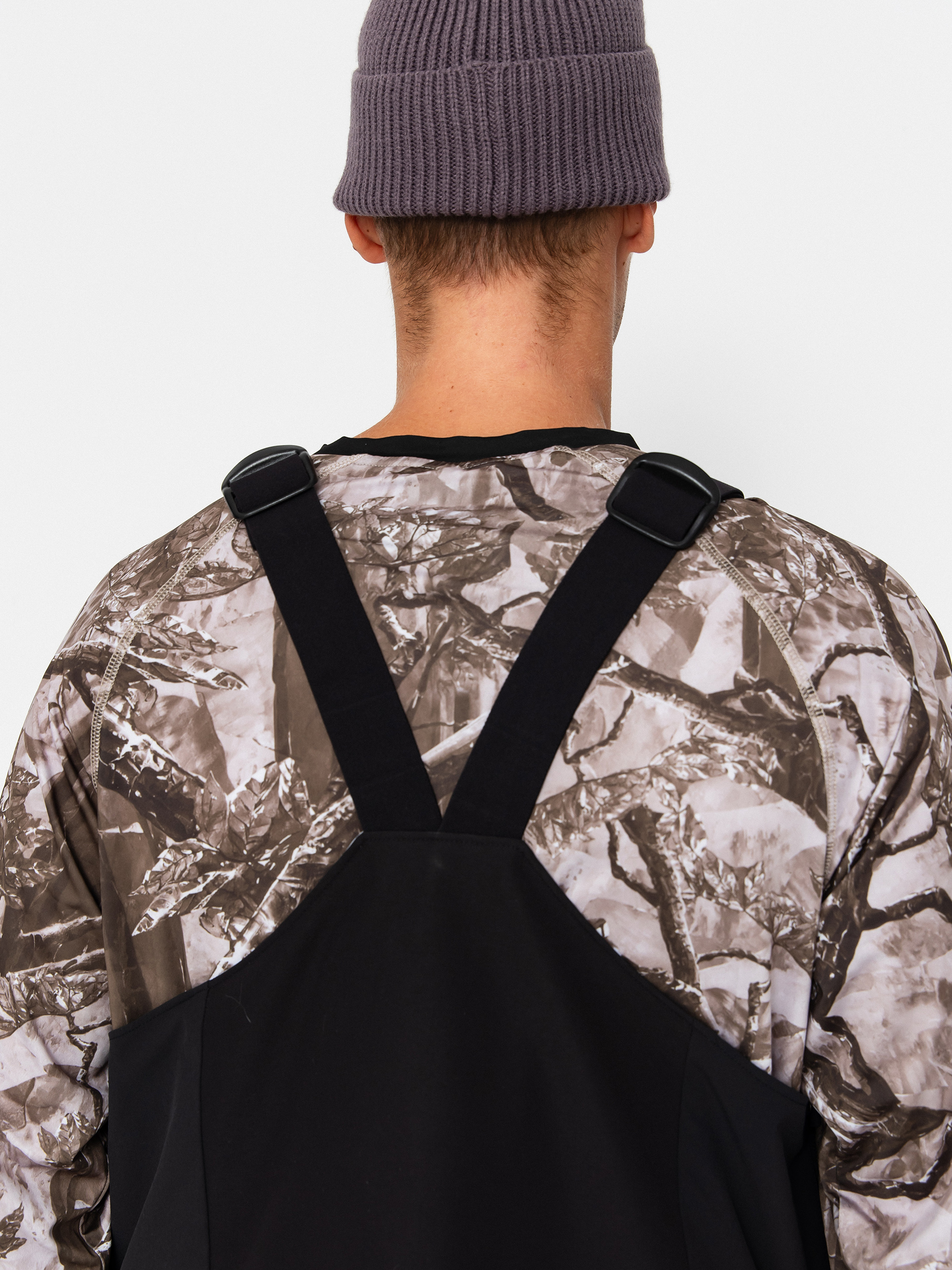 Pánské Snowboardové kalhoty  Vans Deep Daze 3L Bib (black)