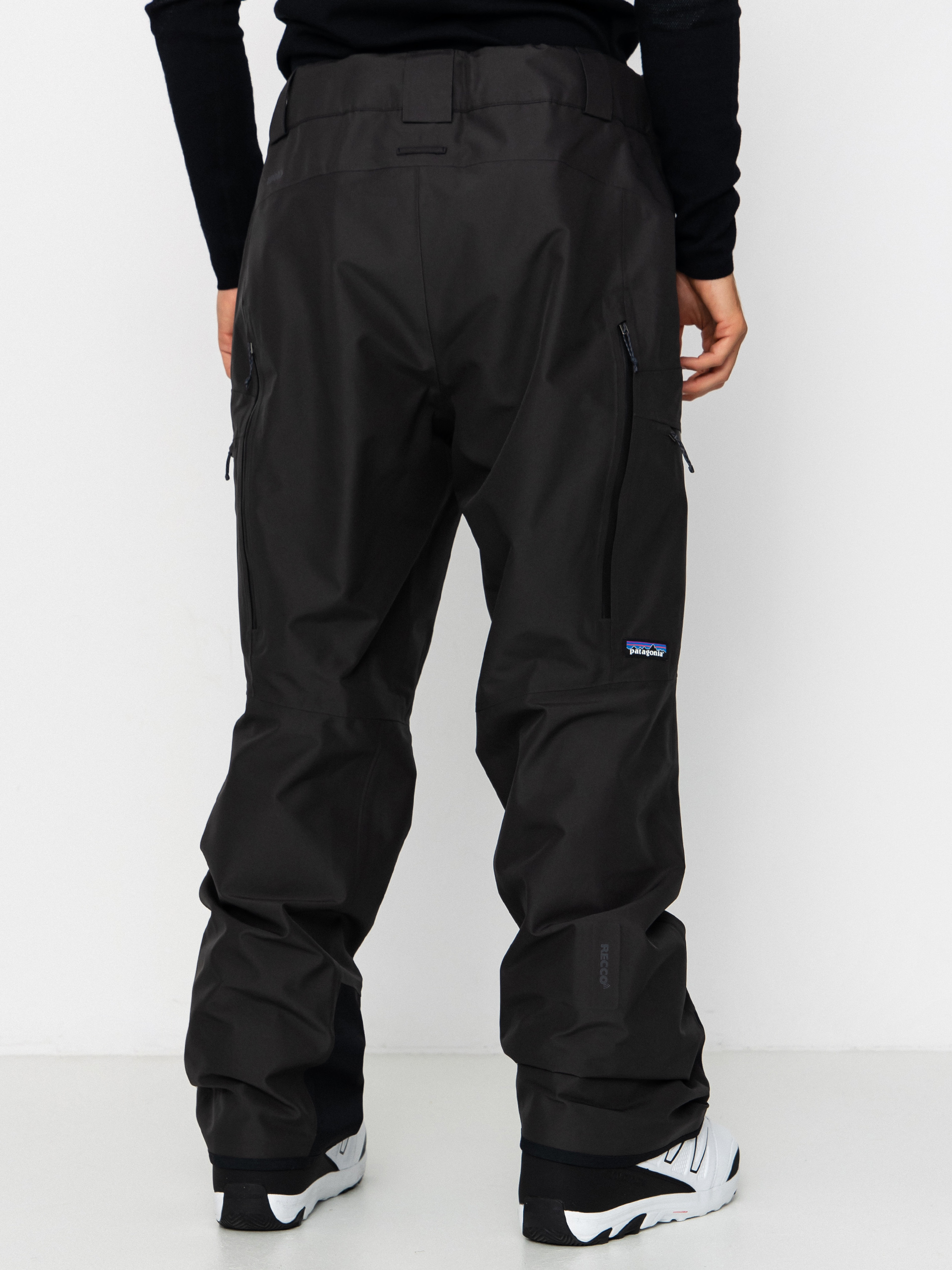 Pánské Snowboardové kalhoty  Patagonia Powder Town Reg (black)