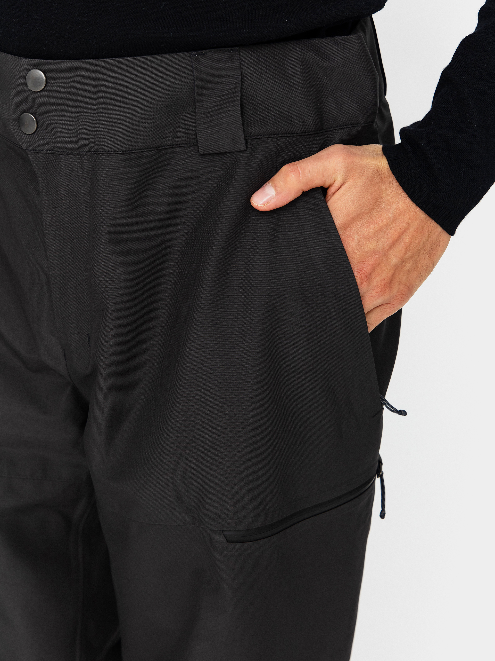 Pánské Snowboardové kalhoty  Patagonia Powder Town Reg (black)