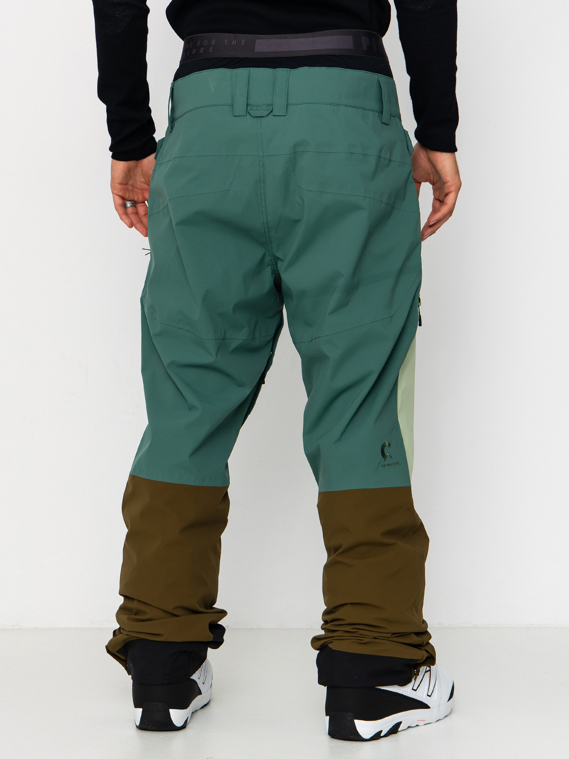 Pánské Snowboardové kalhoty  Picture Naikoon (smoke pine)