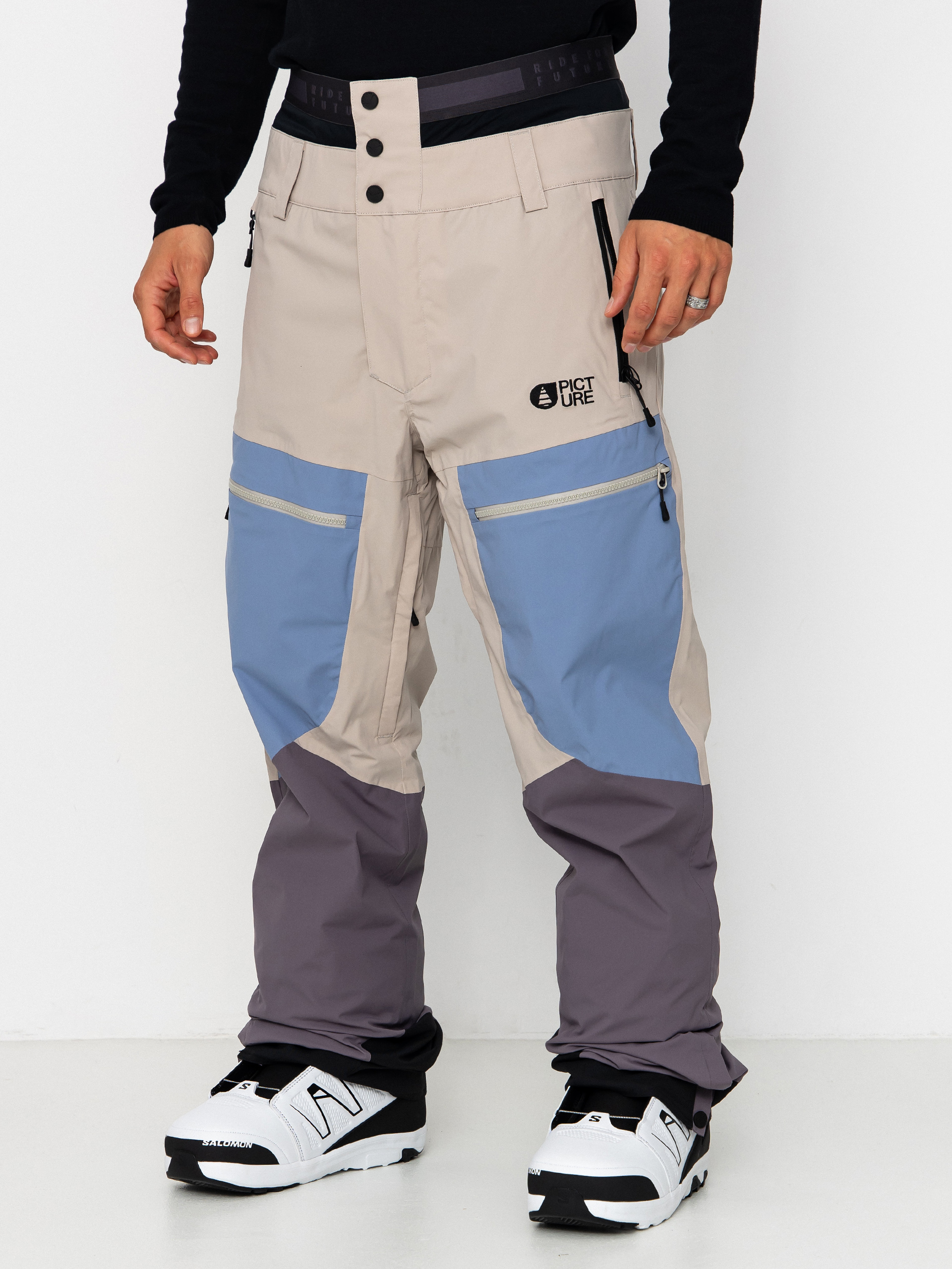 Pánské Snowboardové kalhoty  Picture Naikoon (pure cashmere)