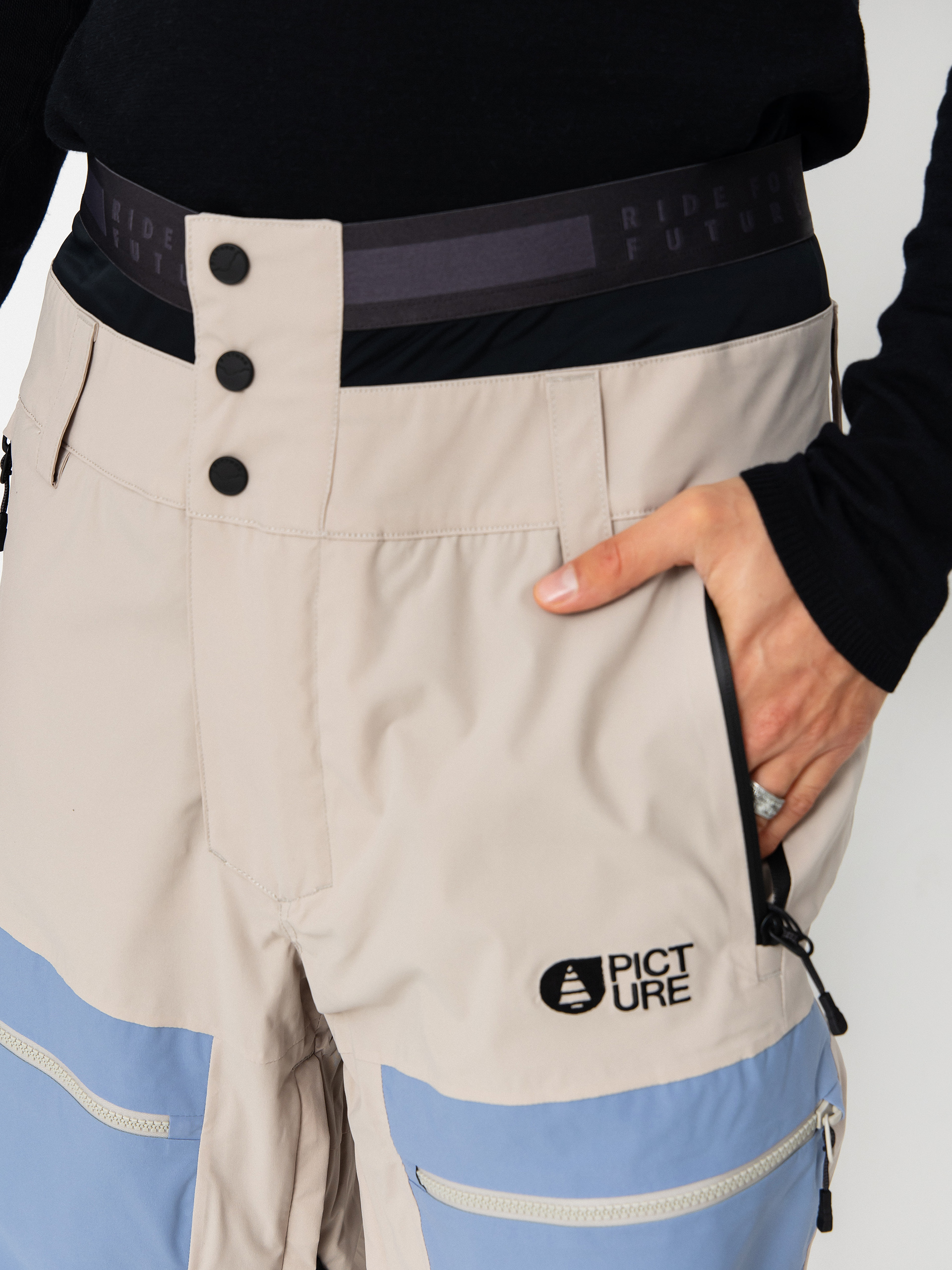 Pánské Snowboardové kalhoty  Picture Naikoon (pure cashmere)