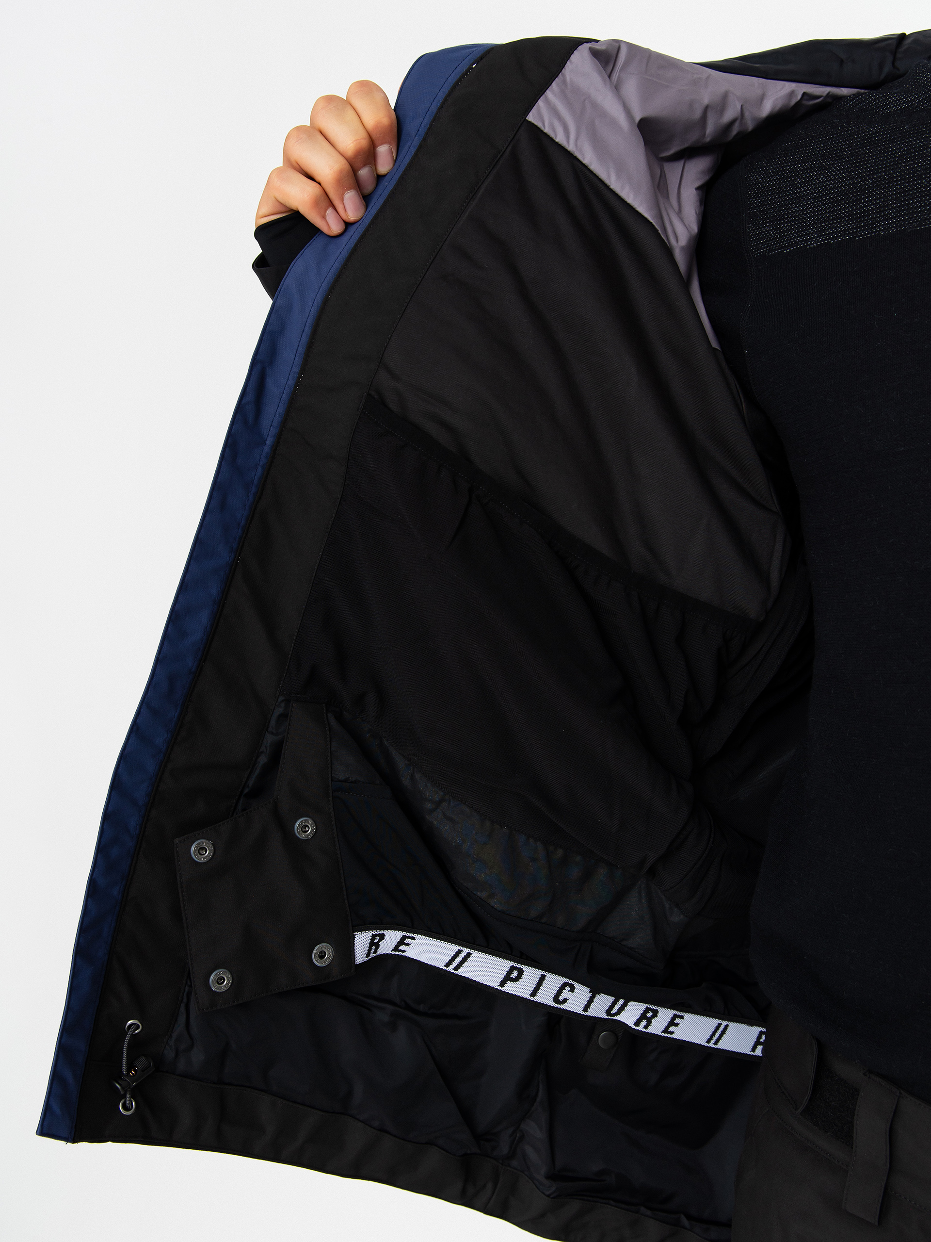 Pánská Snowboardová bunda Picture Lassen Gore Tex 2L (vapor grey)