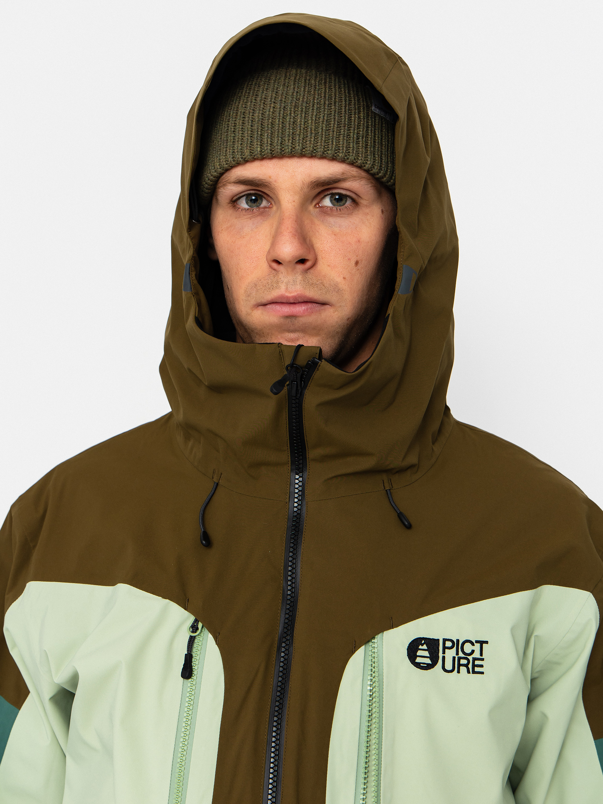 Pánská Snowboardová bunda Picture Naikoon (reseda)