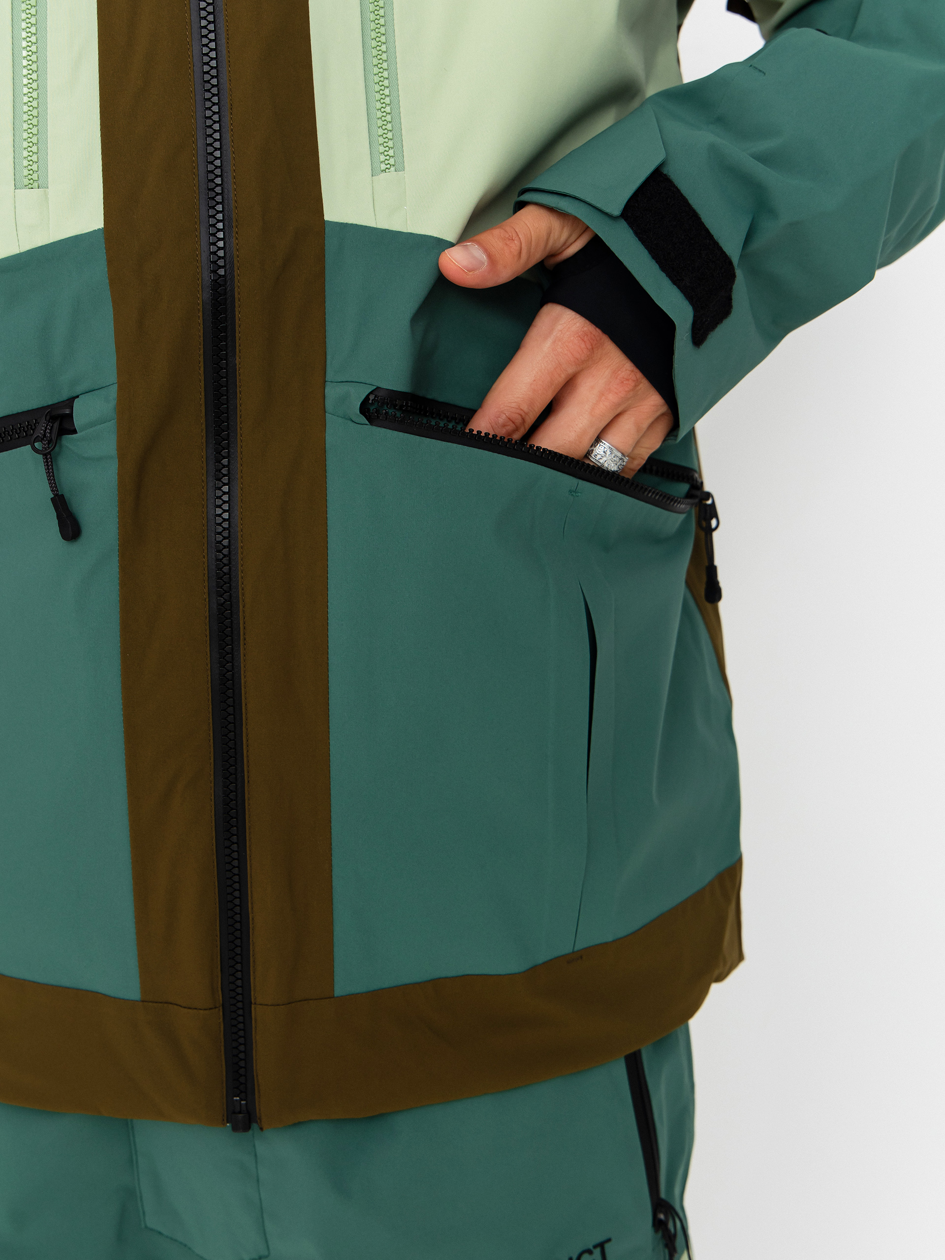 Pánská Snowboardová bunda Picture Naikoon (reseda)