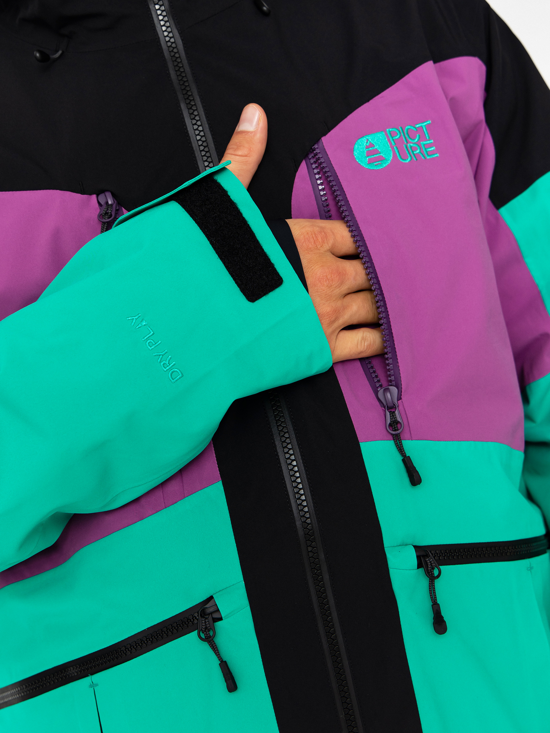 Pánská Snowboardová bunda Picture Naikoon (bright magenta)