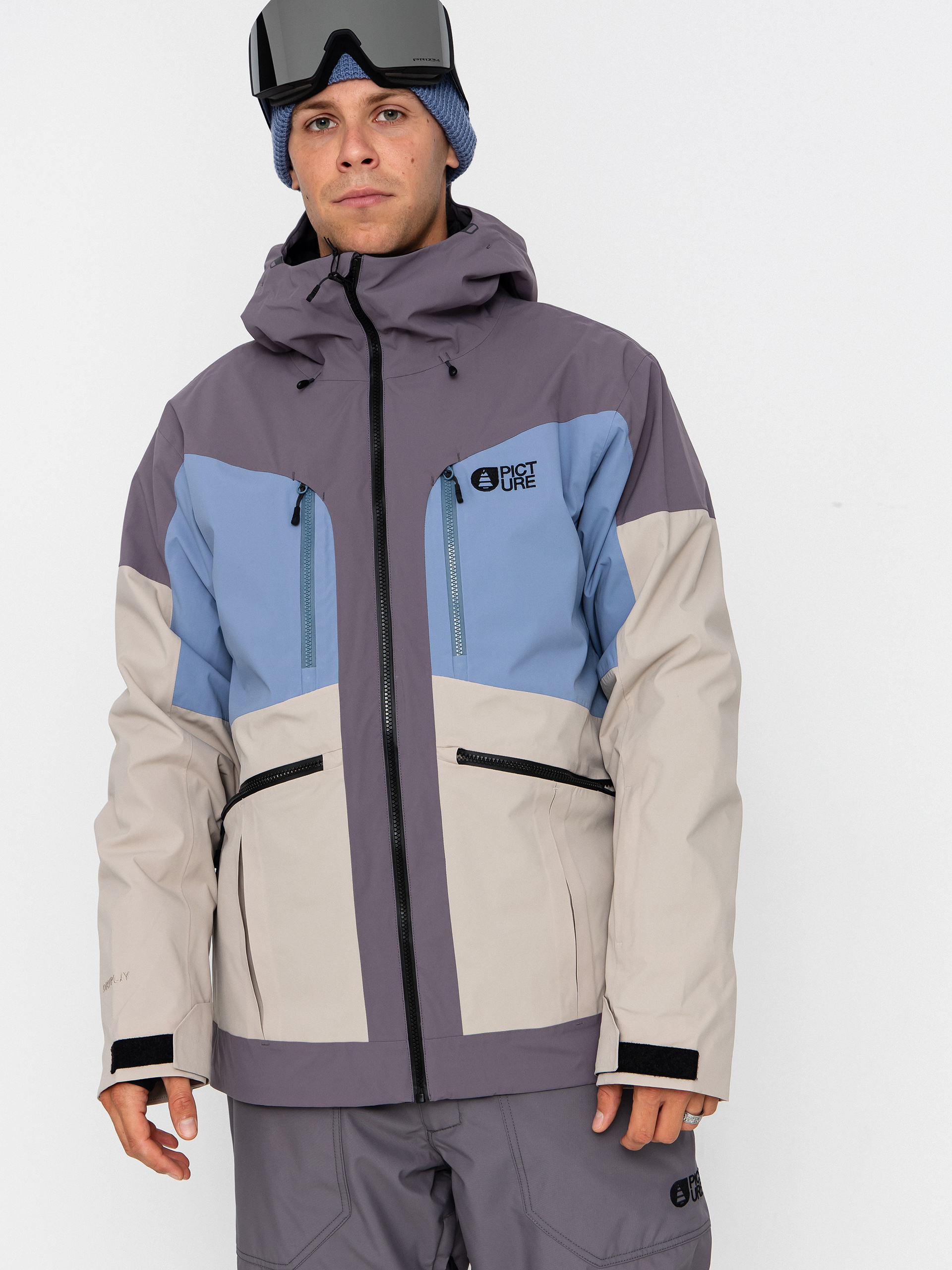 Pánská Snowboardová bunda Picture Naikoon (stonewash)