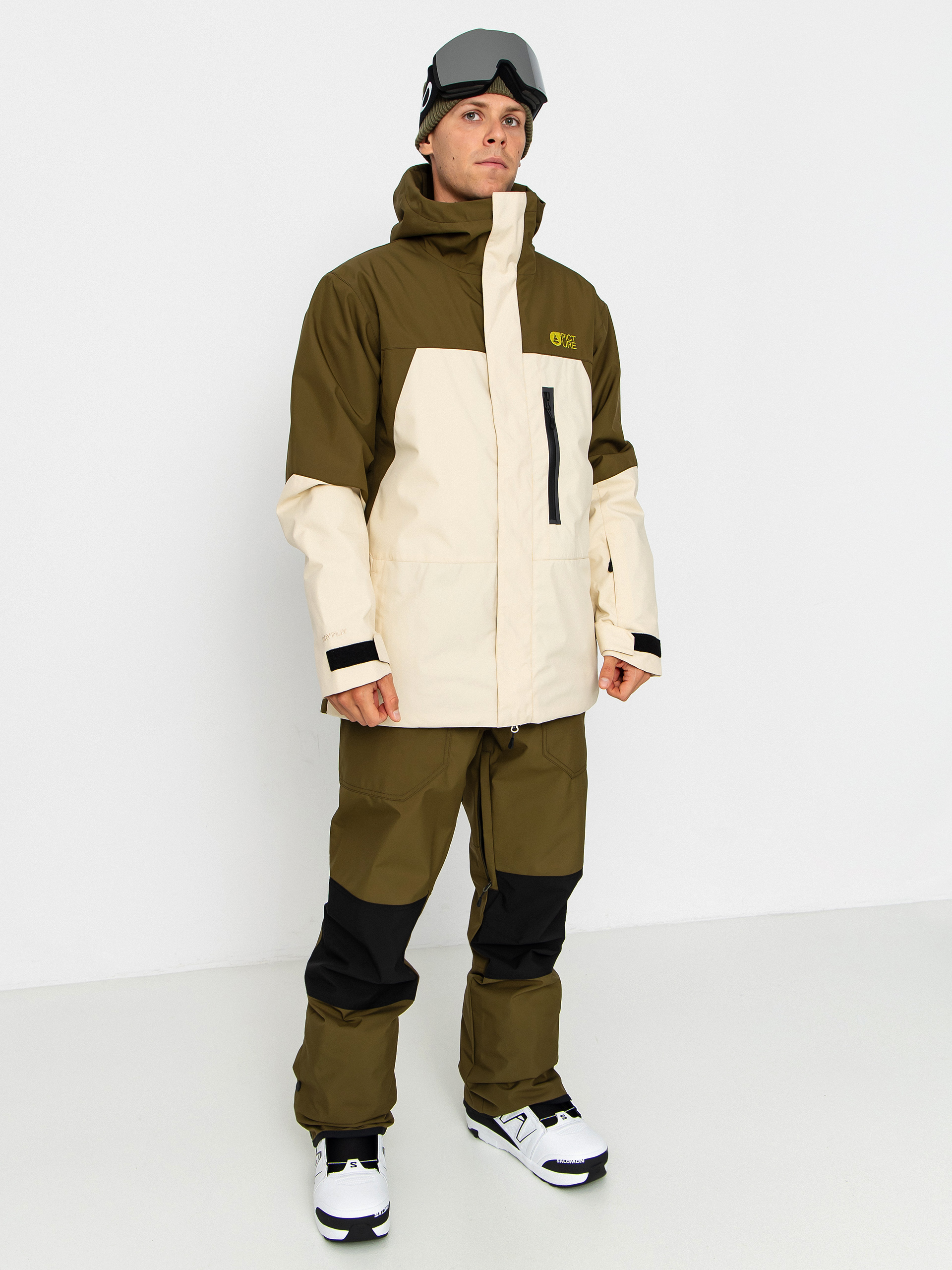 Pánská Snowboardová bunda Picture Jomoh (wood ash)