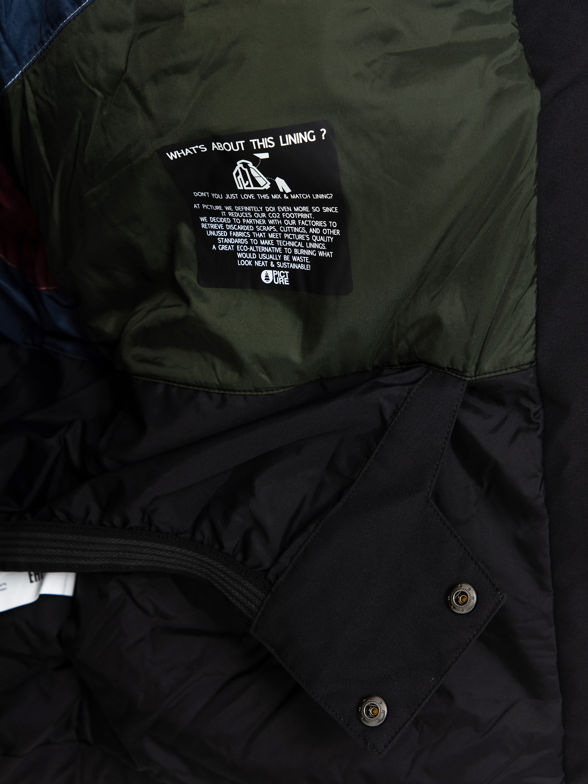 Pánská Snowboardová bunda Picture Jomoh (wood ash)