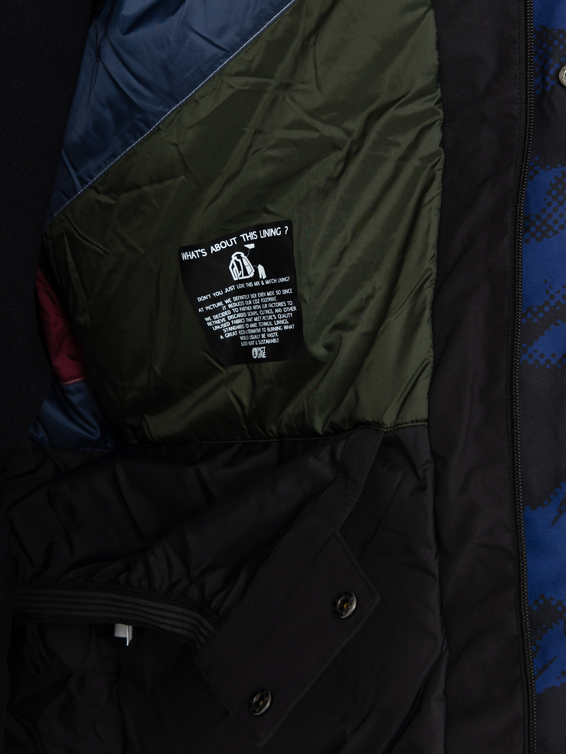 Pánská Snowboardová bunda Picture Jomoh (retro fusion print)