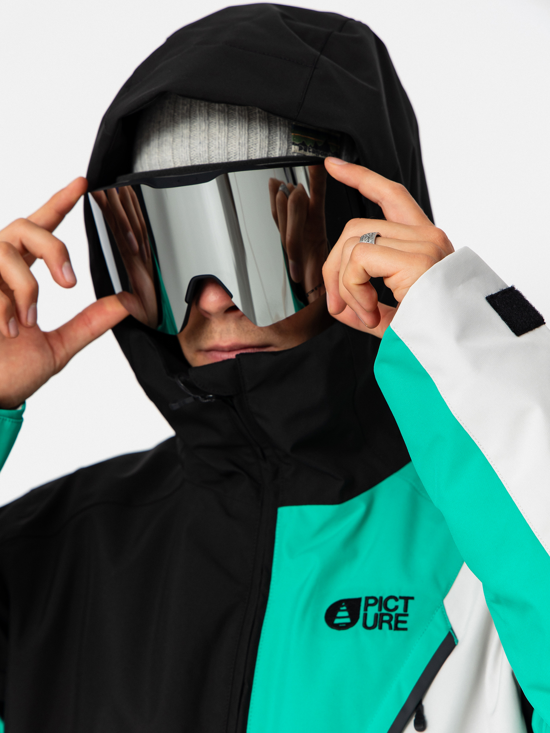 Pánská Snowboardová bunda Picture Nitric (emerald)