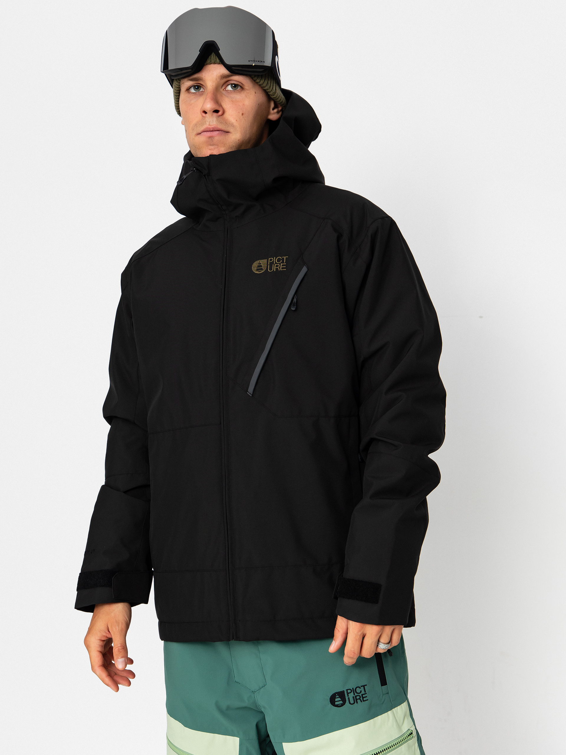 Snowboardovu00e1 bunda Picture Nitric (black)