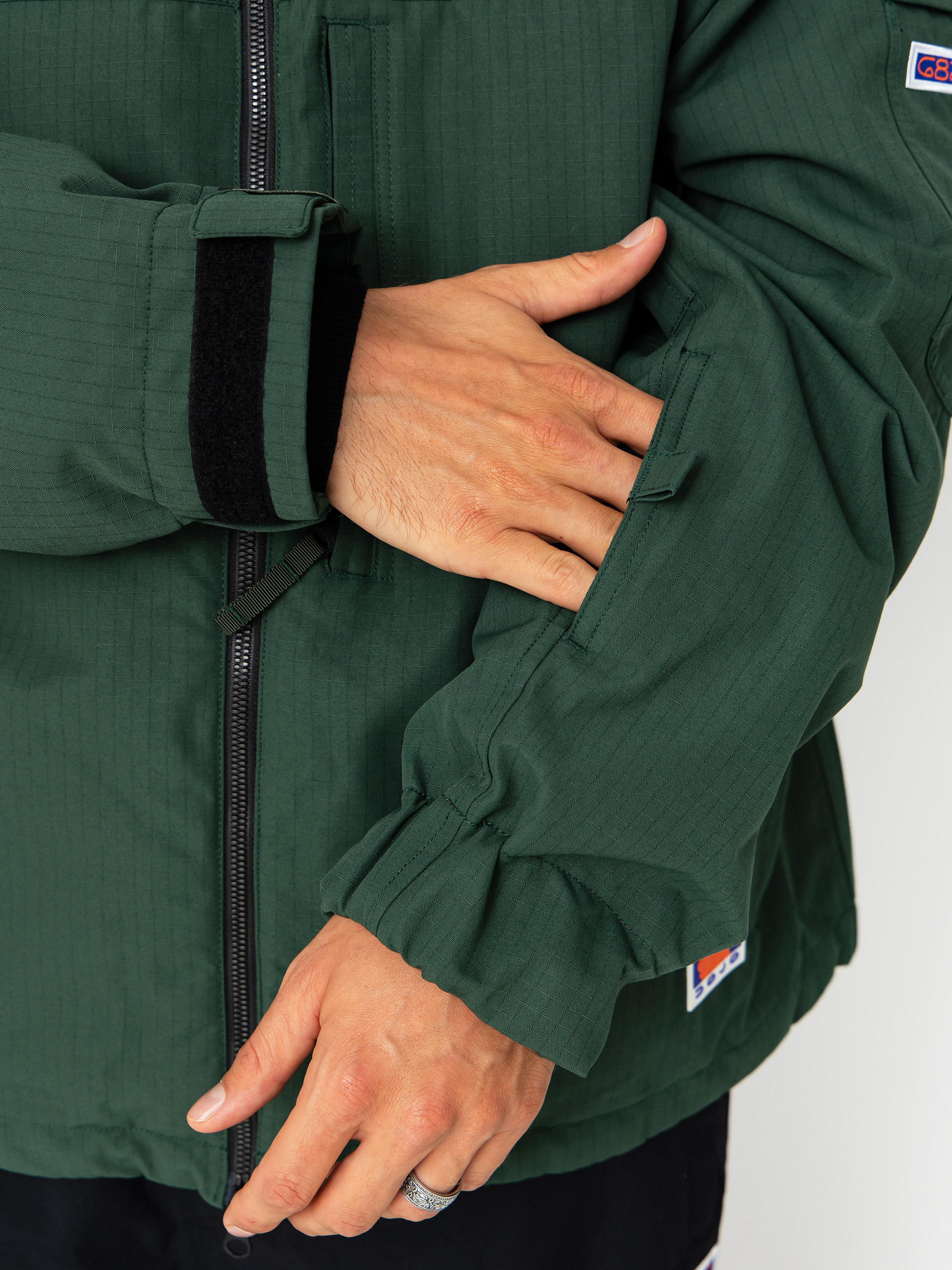 Pánská Snowboardová bunda 686 Dojo (moss green ripstop)