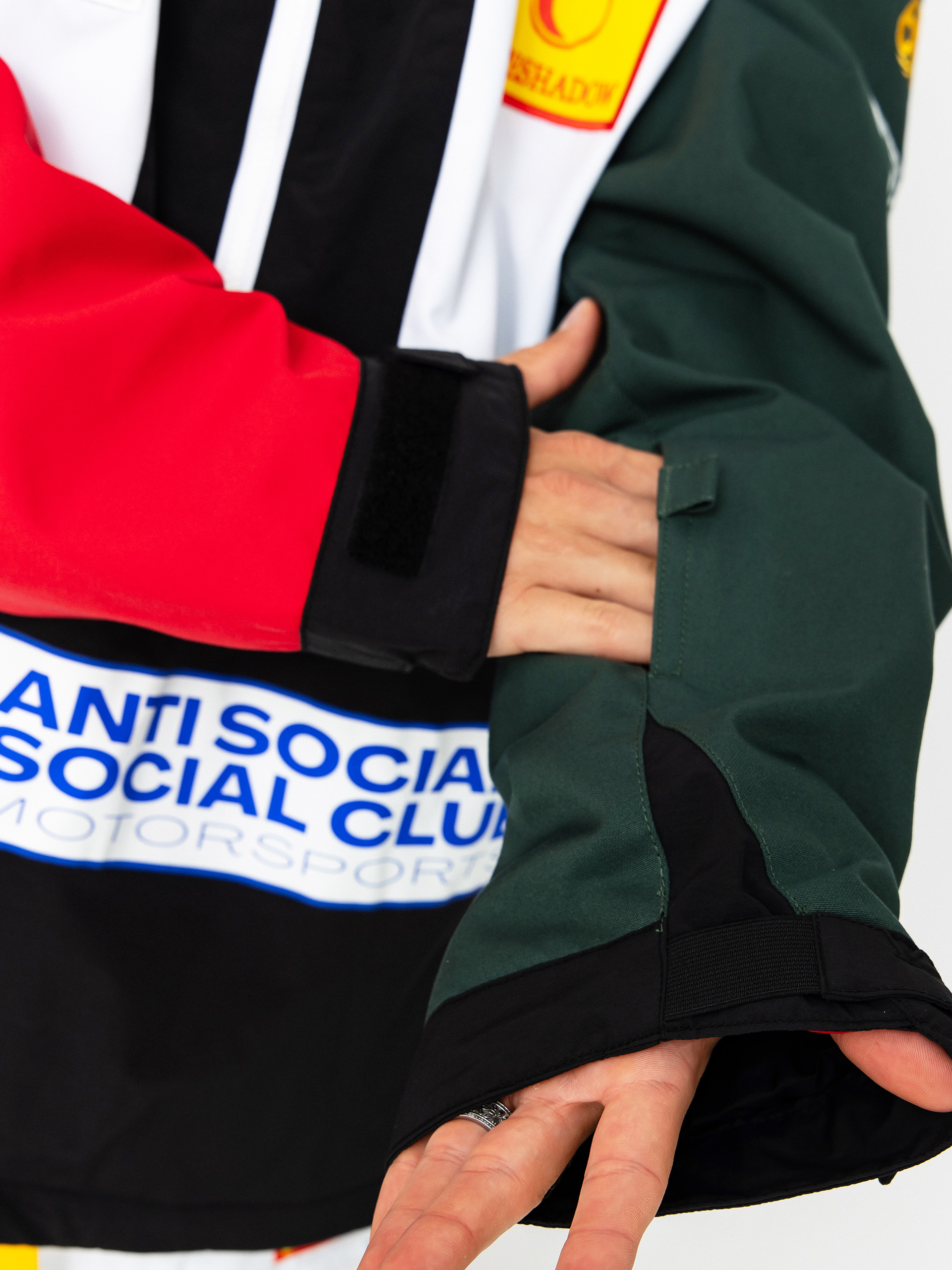 Pánská Snowboardová bunda 686 X ASSC F1 Anorak (assc white colorblock)