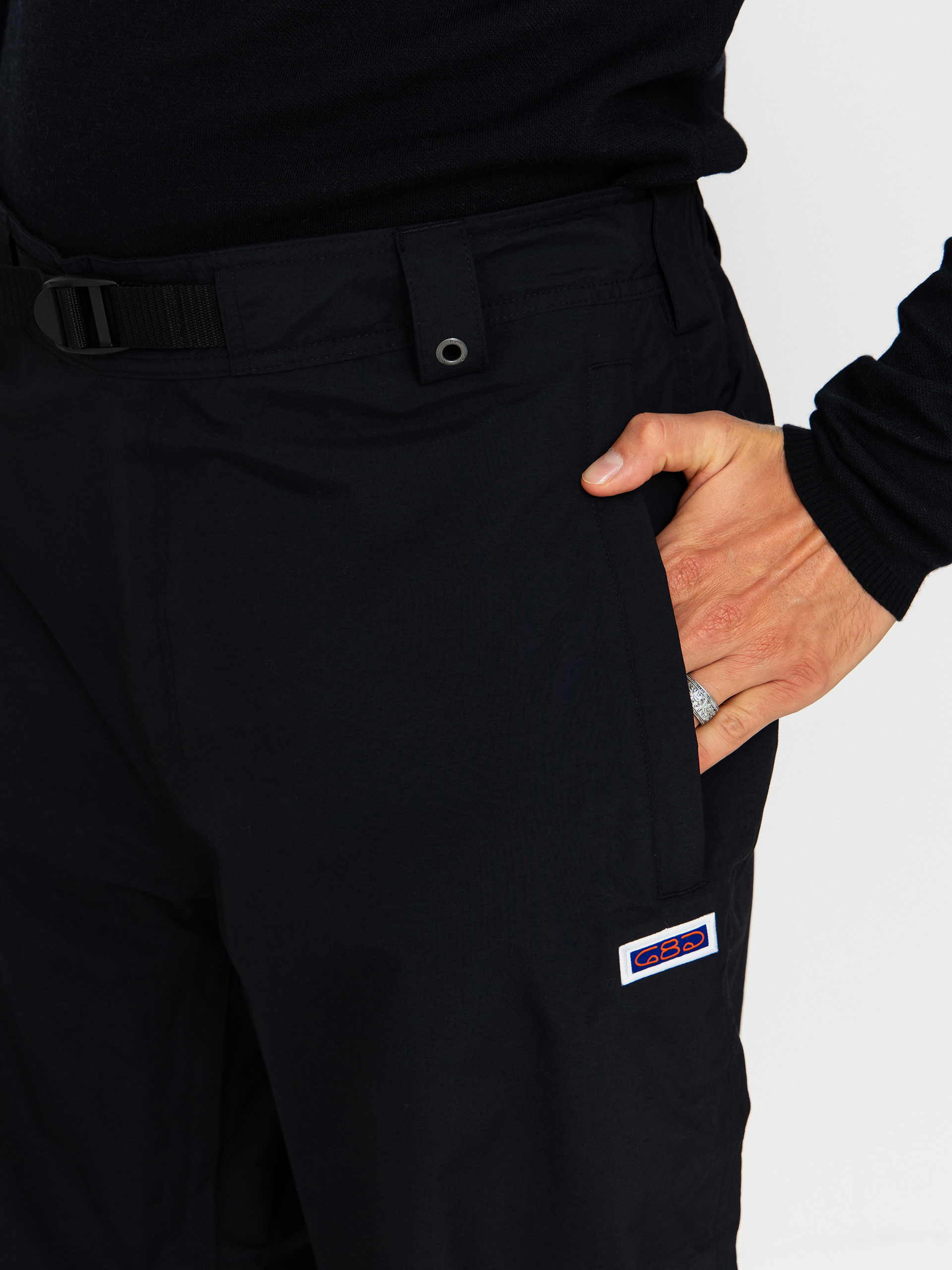 Pánské Snowboardové kalhoty  686 Gore-TeX Dojo (black)