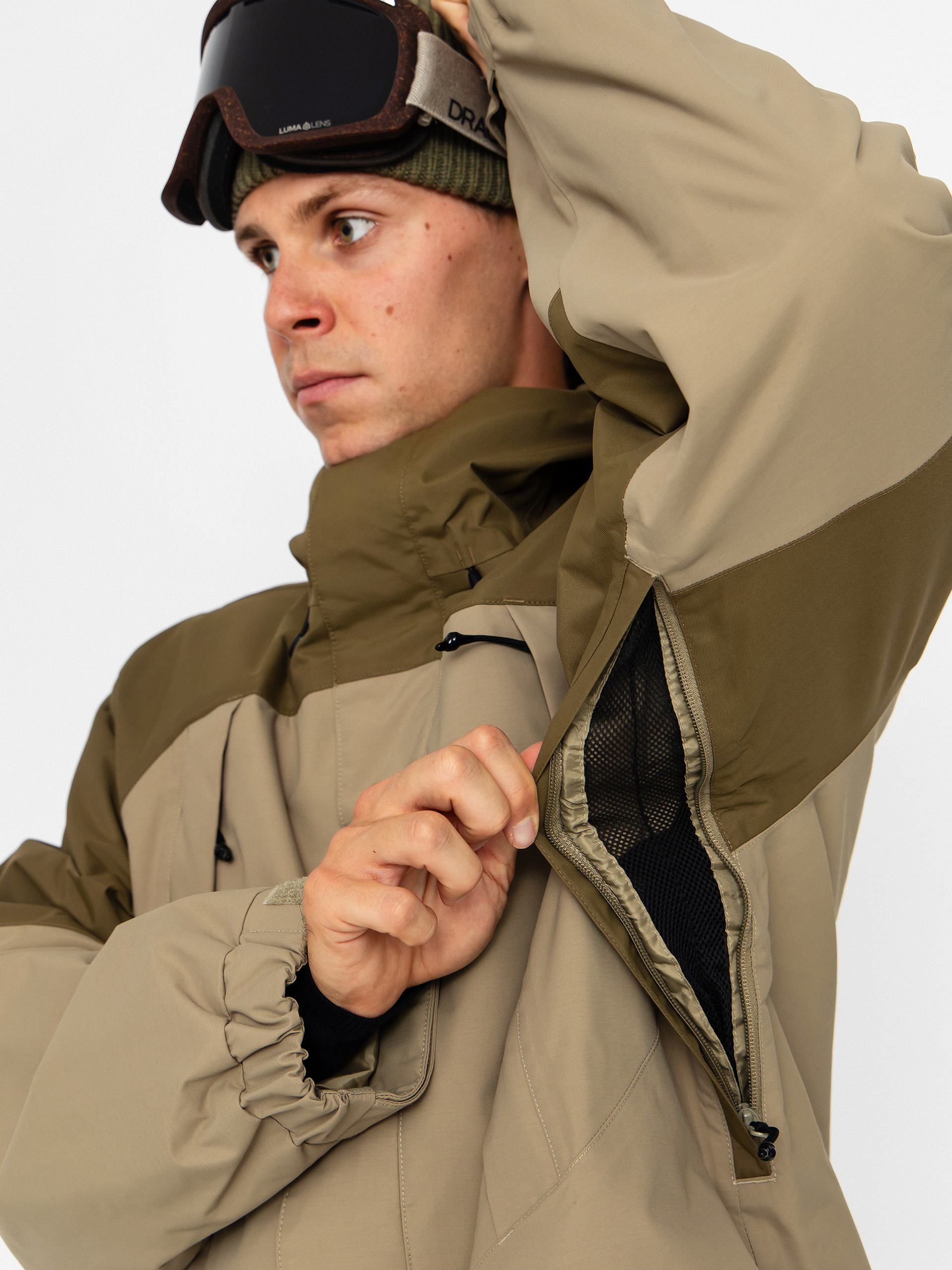 Pánská Snowboardová bunda Vans Hellbound 2.0 (warm brown)