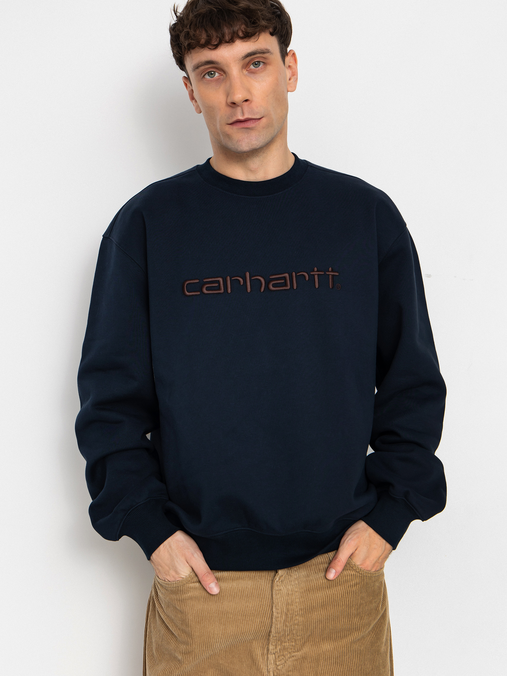 Mikina Carhartt WIP Carhartt (deep night/palisander)