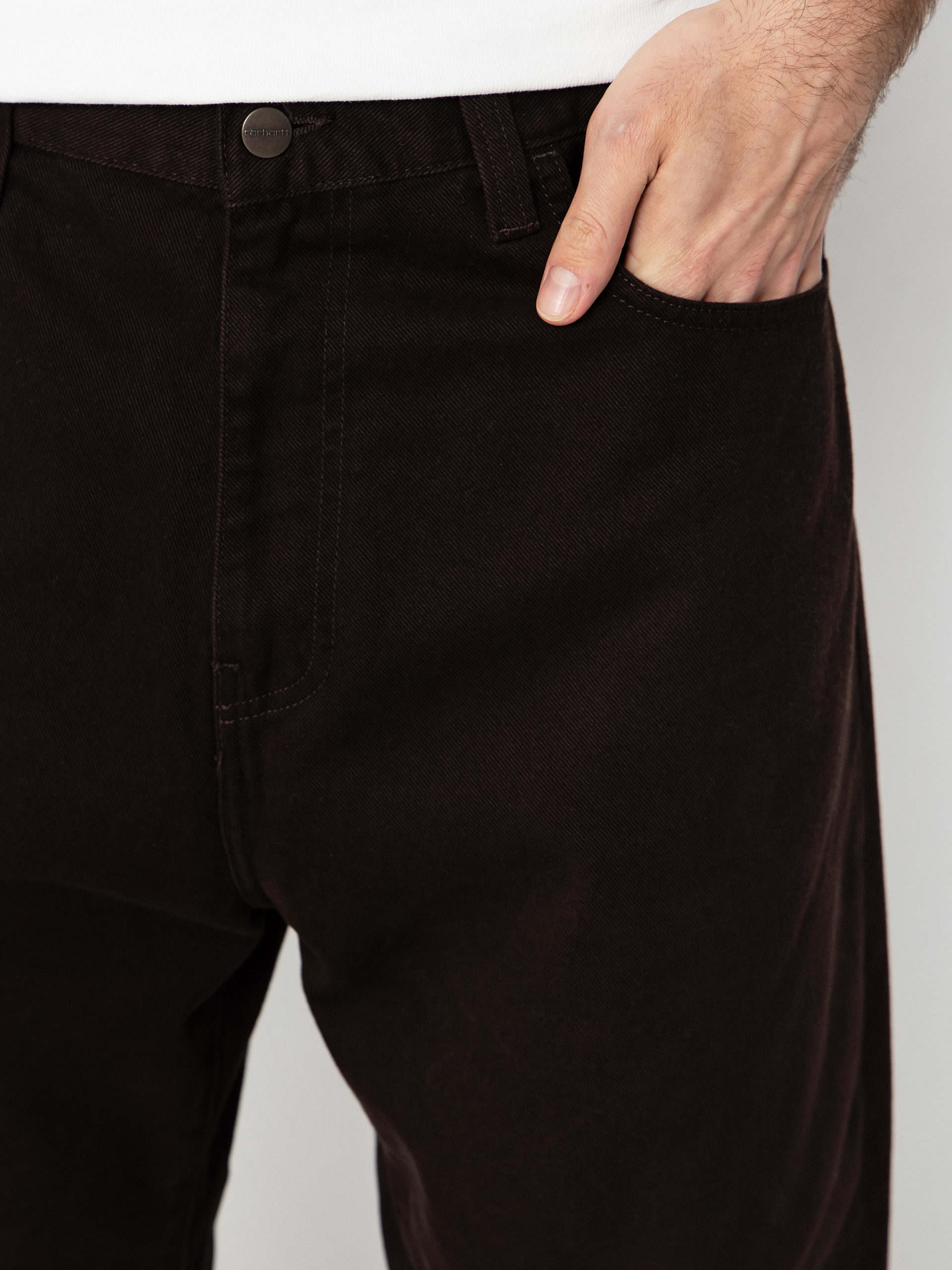 Kalhoty Carhartt WIP Landon (tobacco/rinsed)