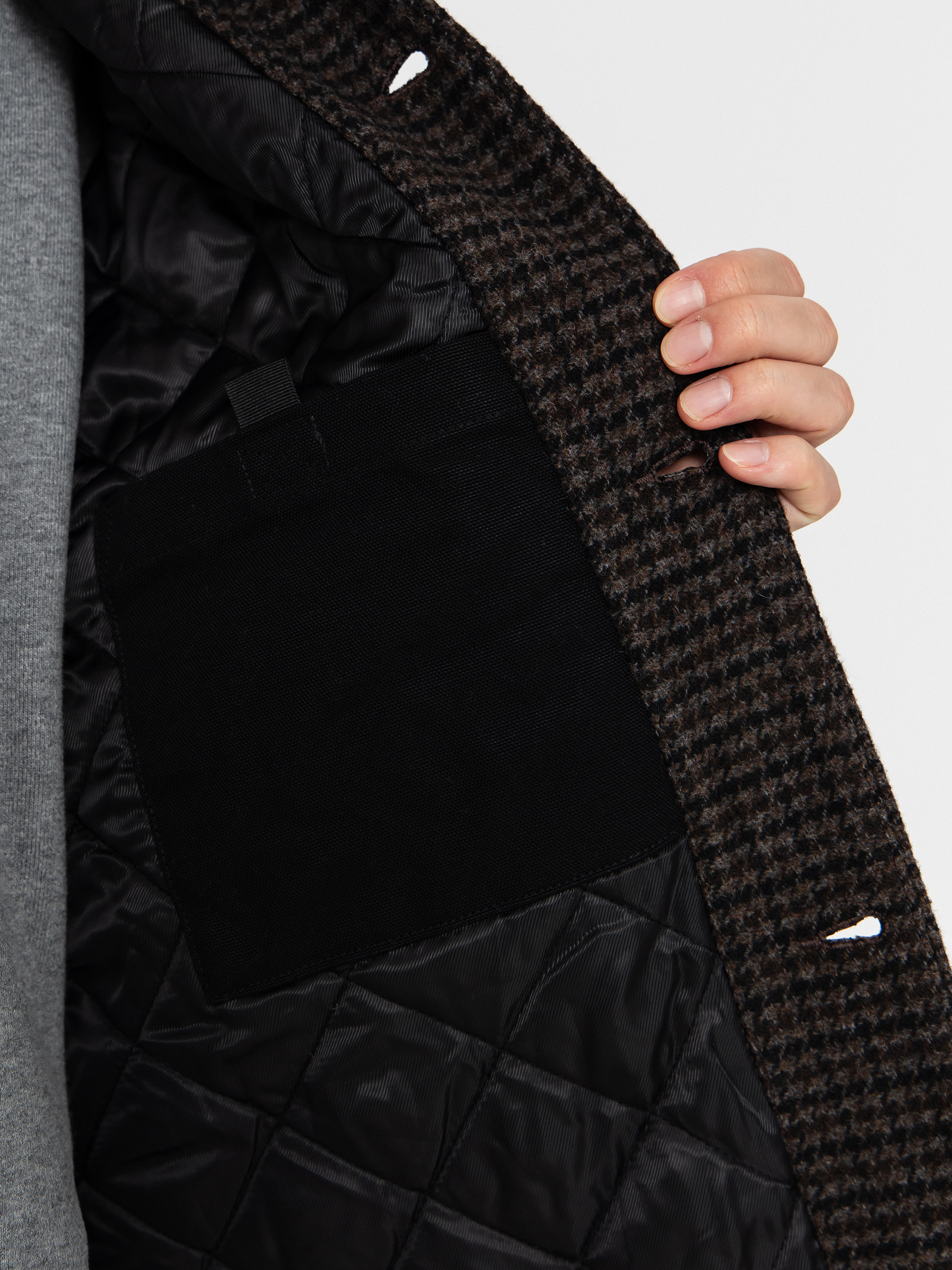 Bunda Carhartt WIP Lowis (lowis houndstooth/vitola heather)