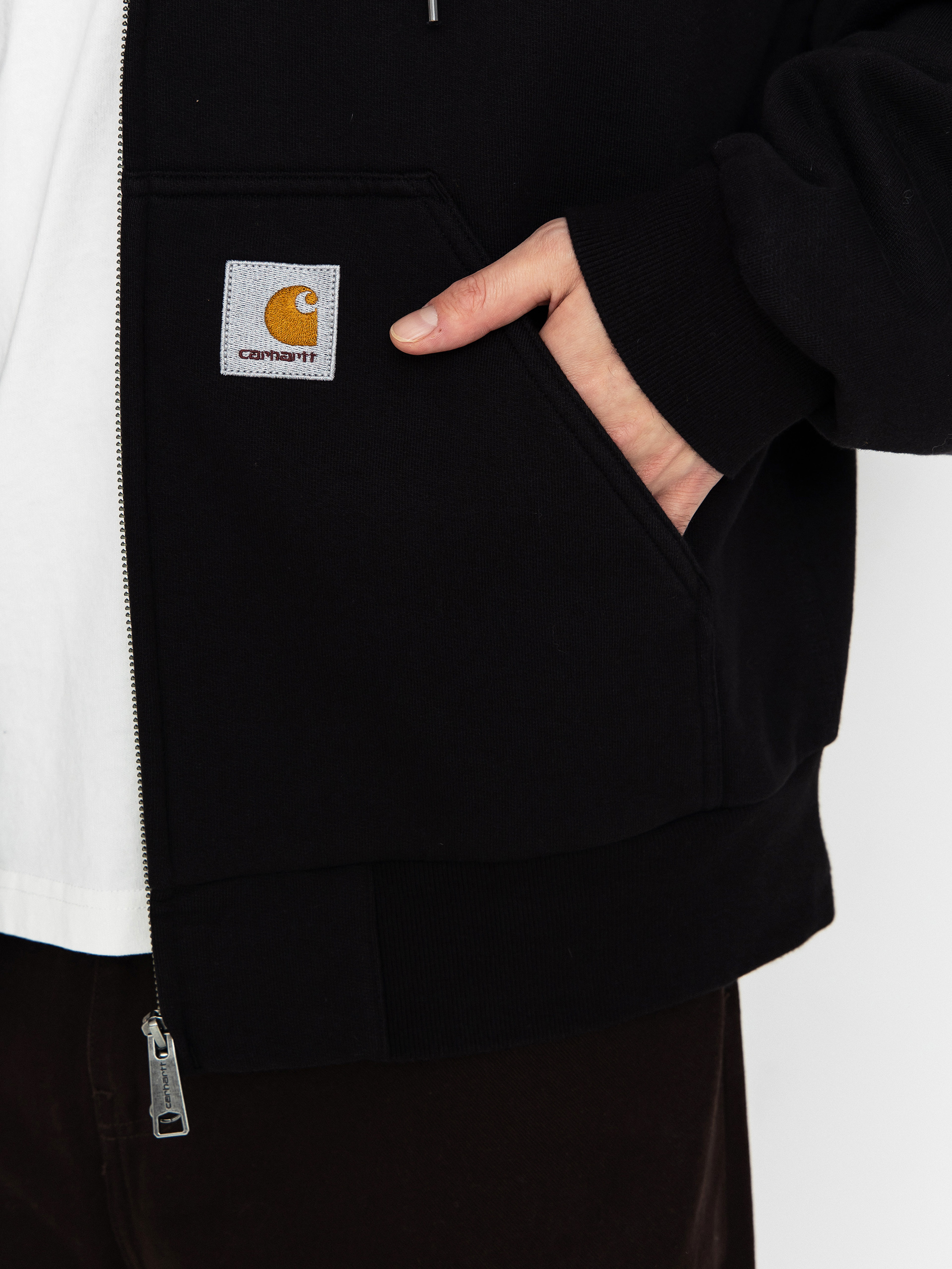 Bunda Carhartt WIP Active (black/stone washed)