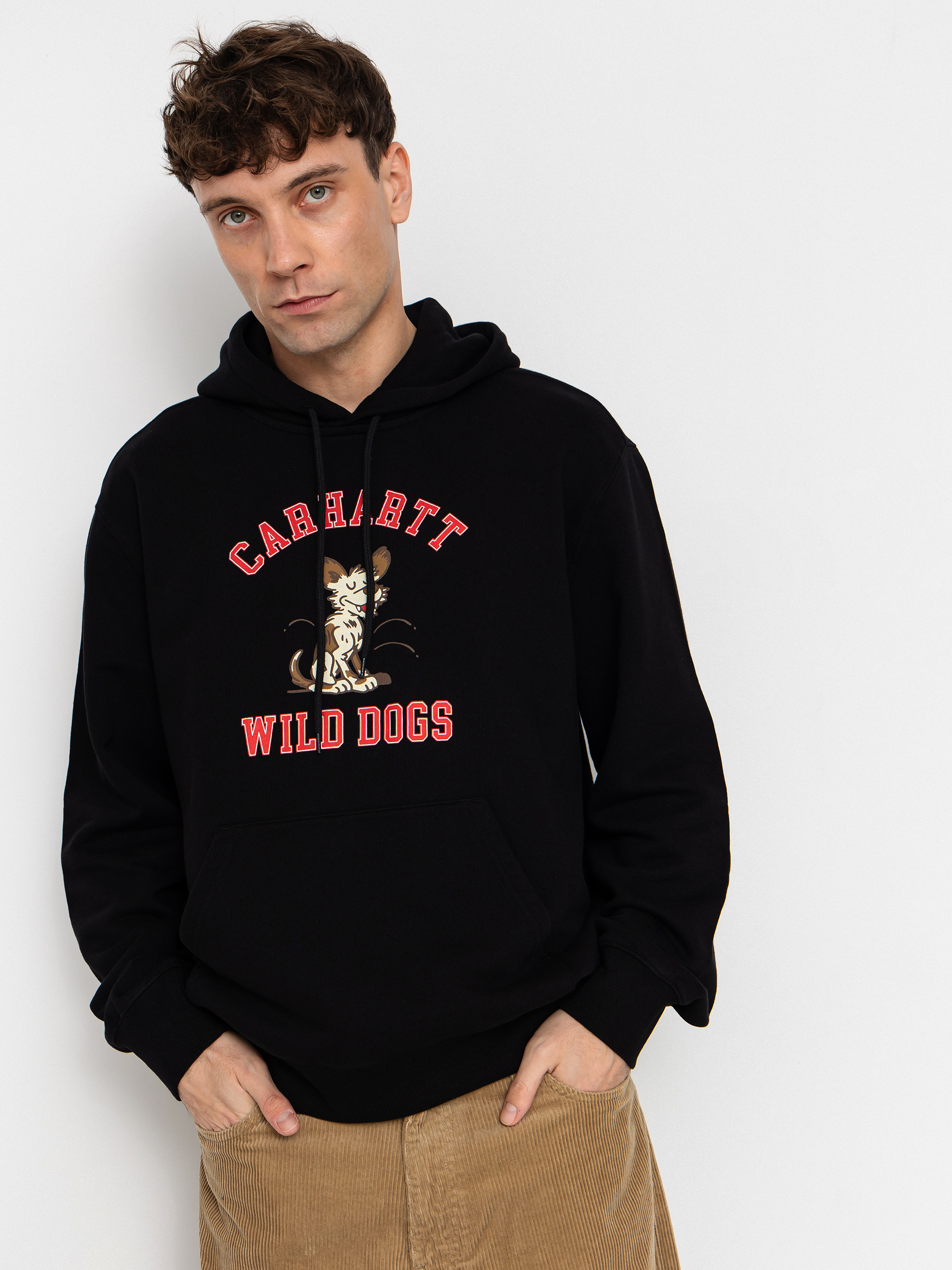 Mikina s kapucí Carhartt WIP Wild Dog HD
