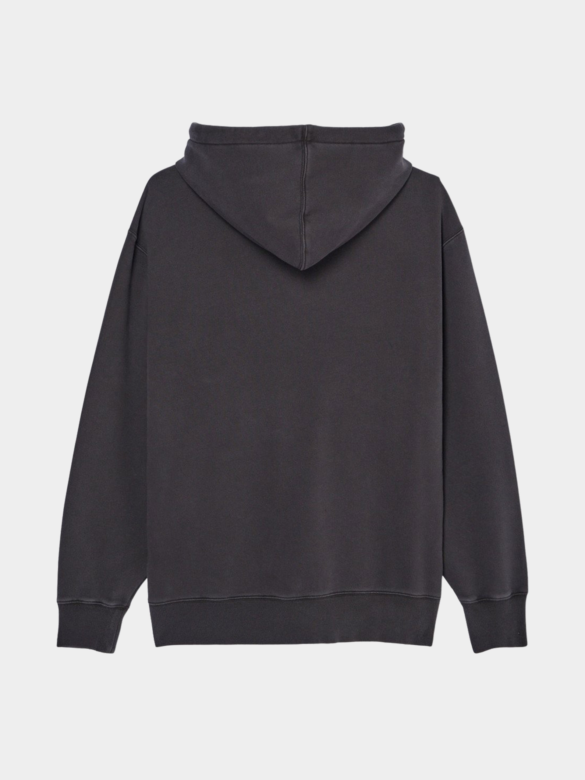 Mikina s kapucí Element Lowcase Pigment HD (off black)