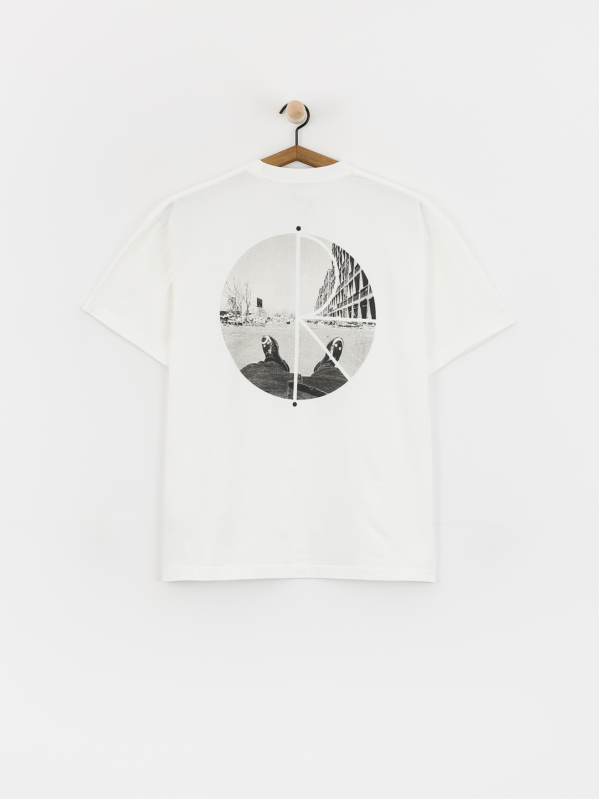 Tričko Polar Skate Fill Logo Happy Sad