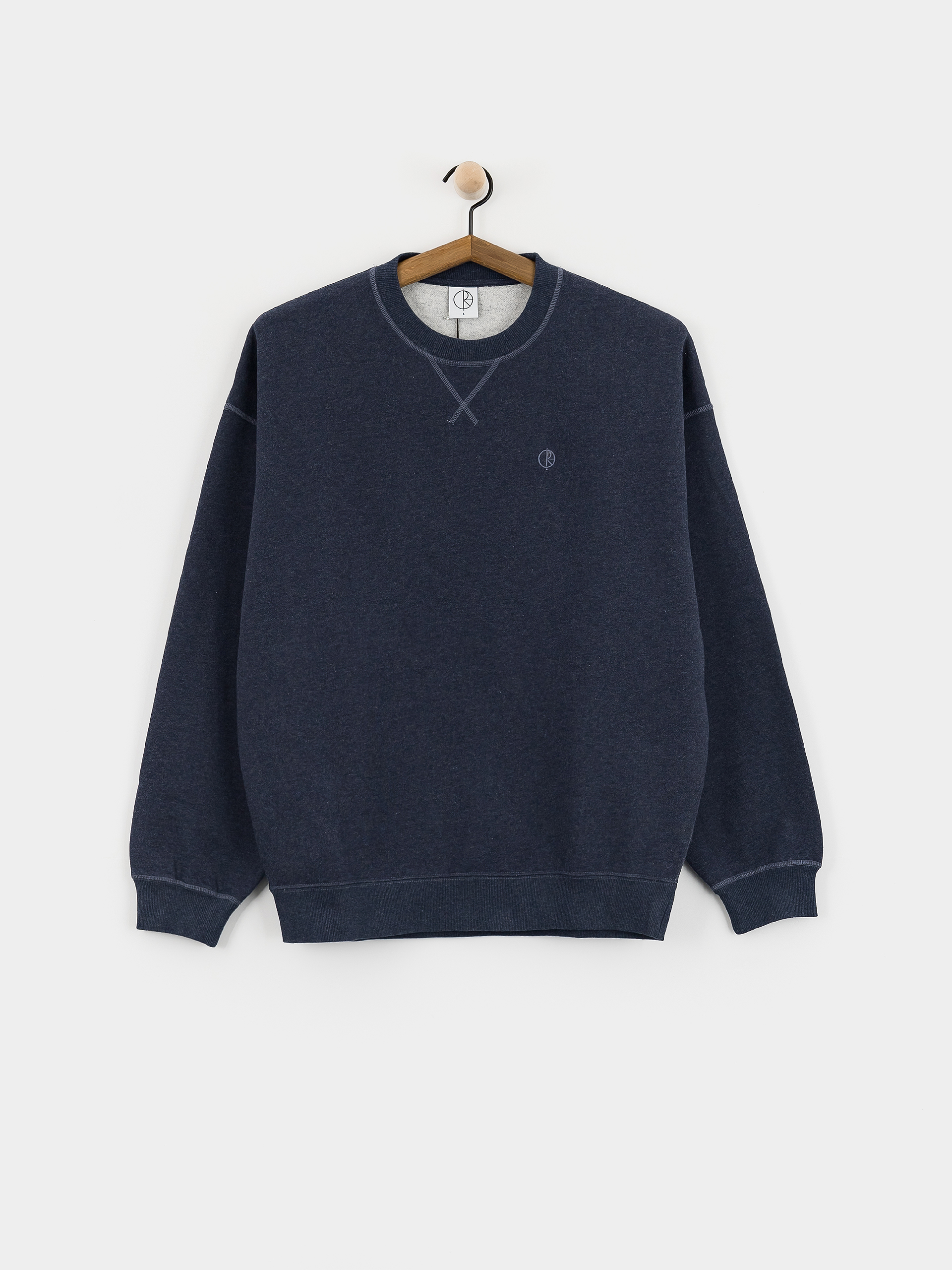 Mikina Polar Skate Frankie Crewneck (navy melange)