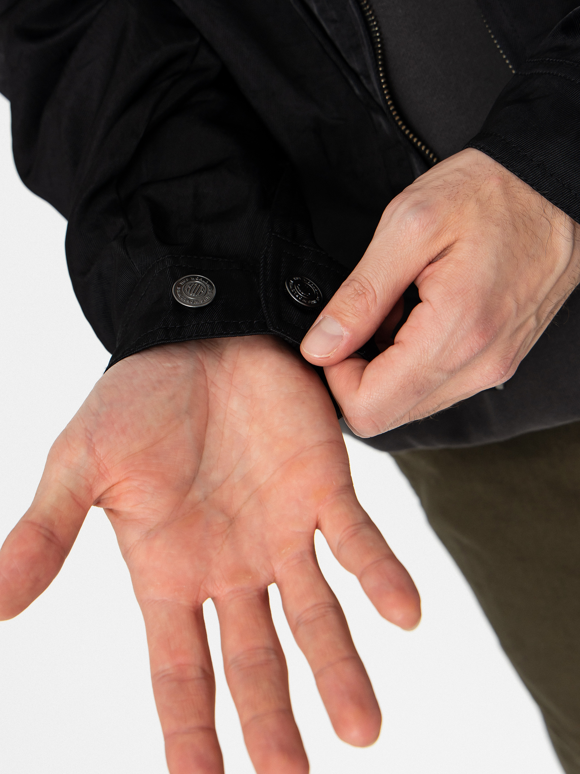 Bunda HUF X Thrasher Trucker (black)