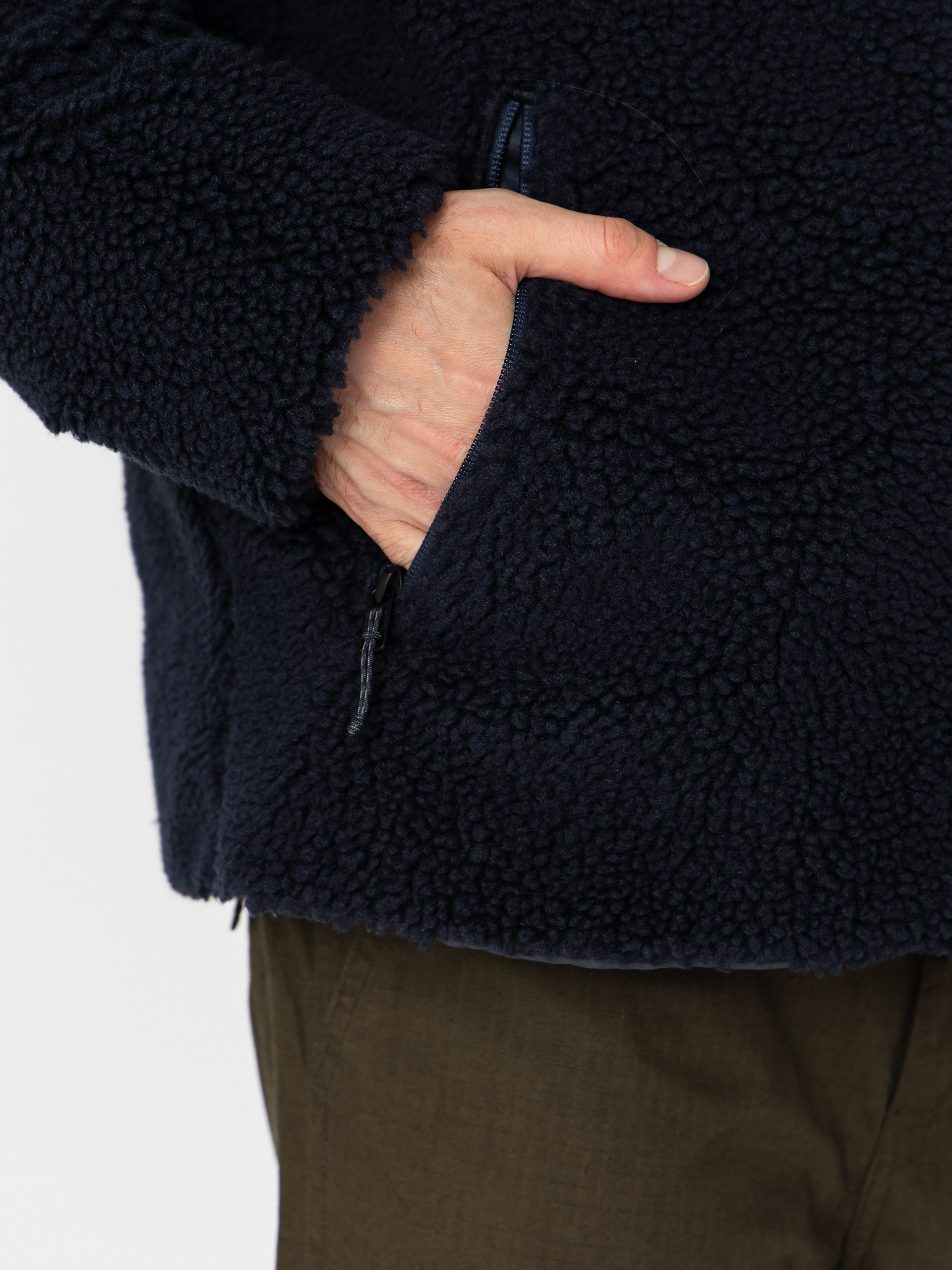 Bunda Patagonia Reversible Silent Down (smolder blue)