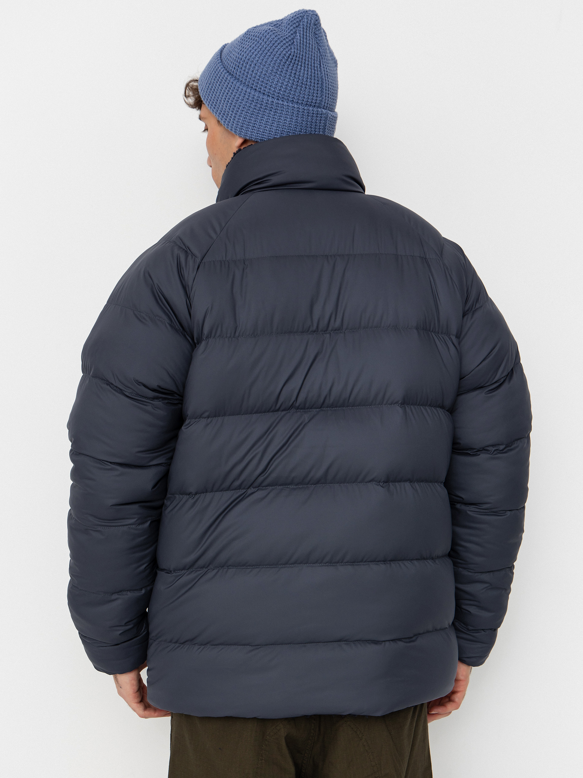 Bunda Patagonia Reversible Silent Down (smolder blue)