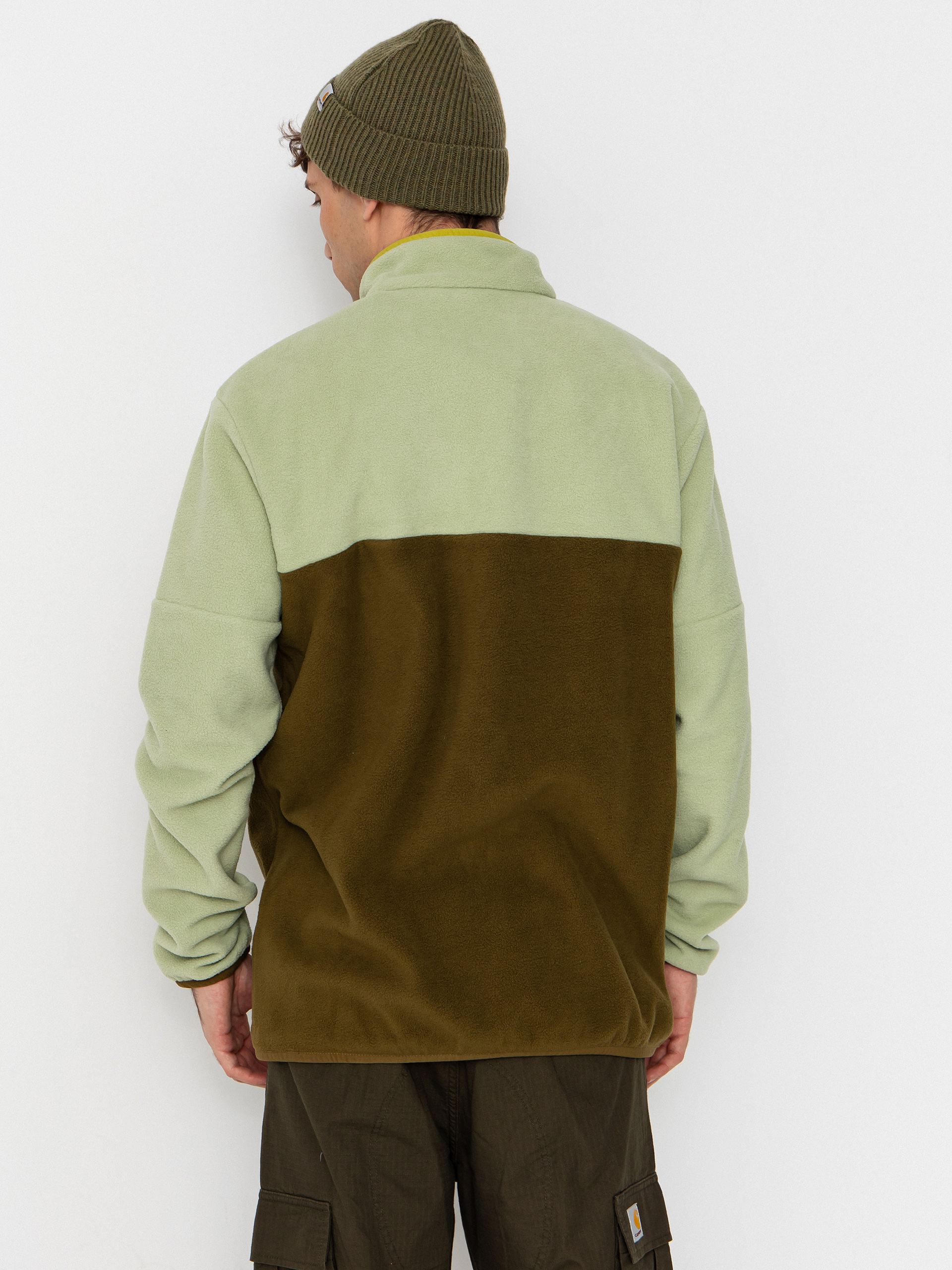 Pánský Fleecová mikina Picture Arcca 1/4 Zip (tobacco)