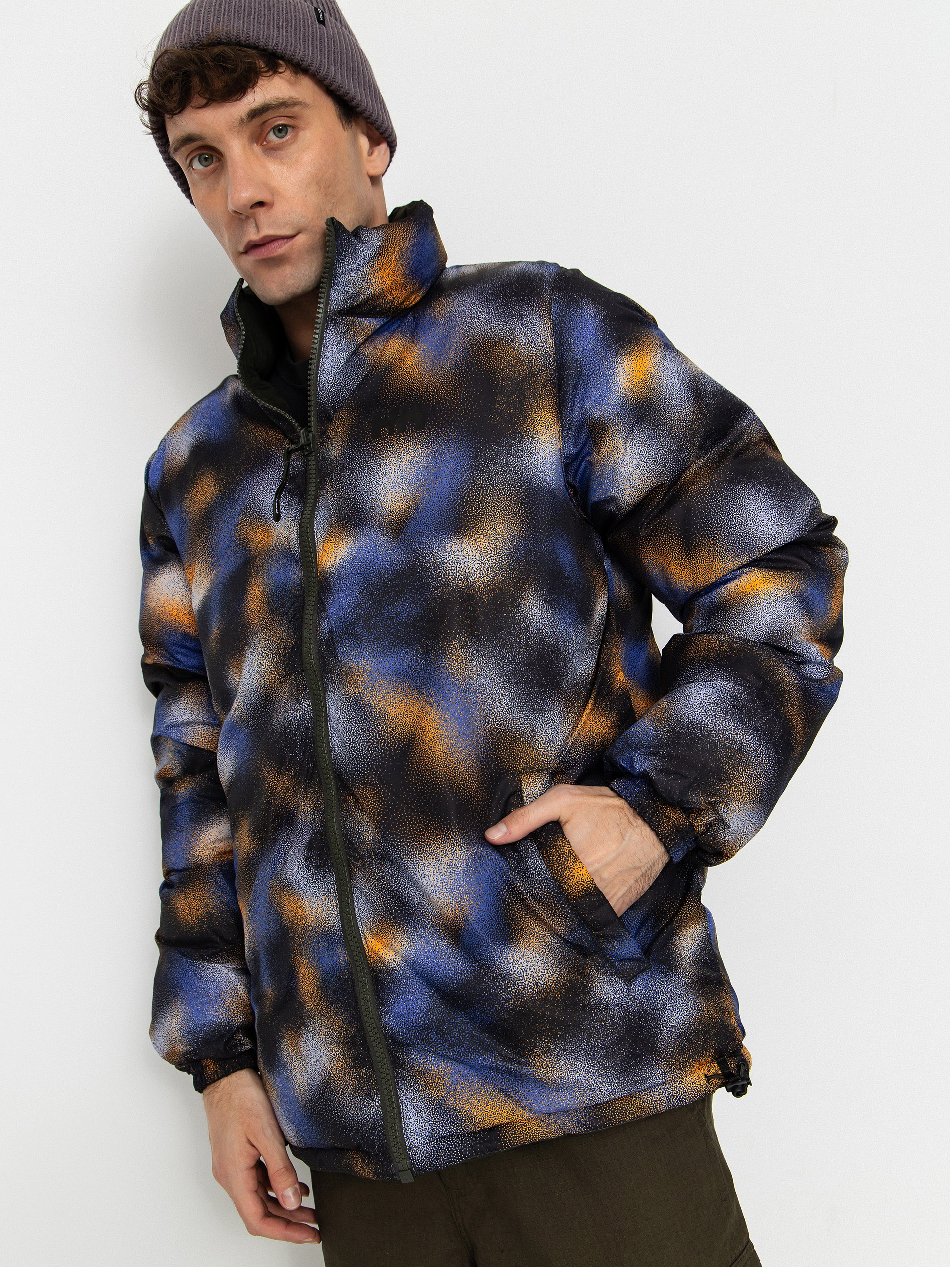 Bunda Helly Hansen Yu 23 Reversible Puffer (dark utility)