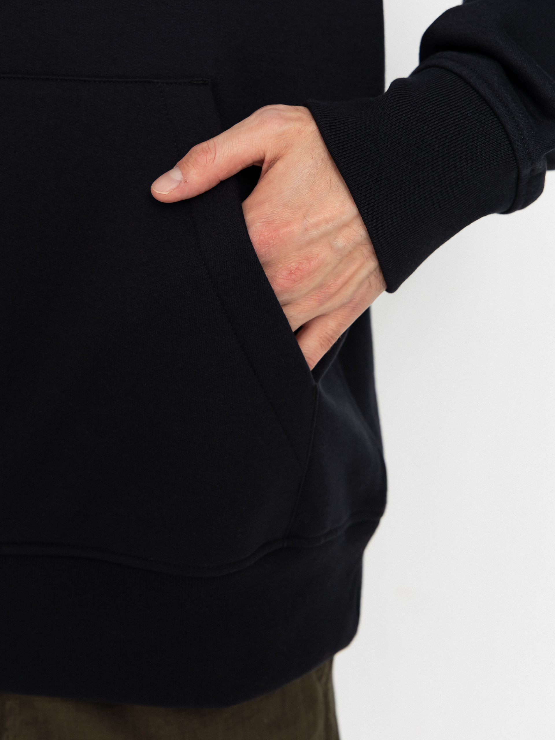 Mikina s kapucí Burton Custom 26 HD (true black)