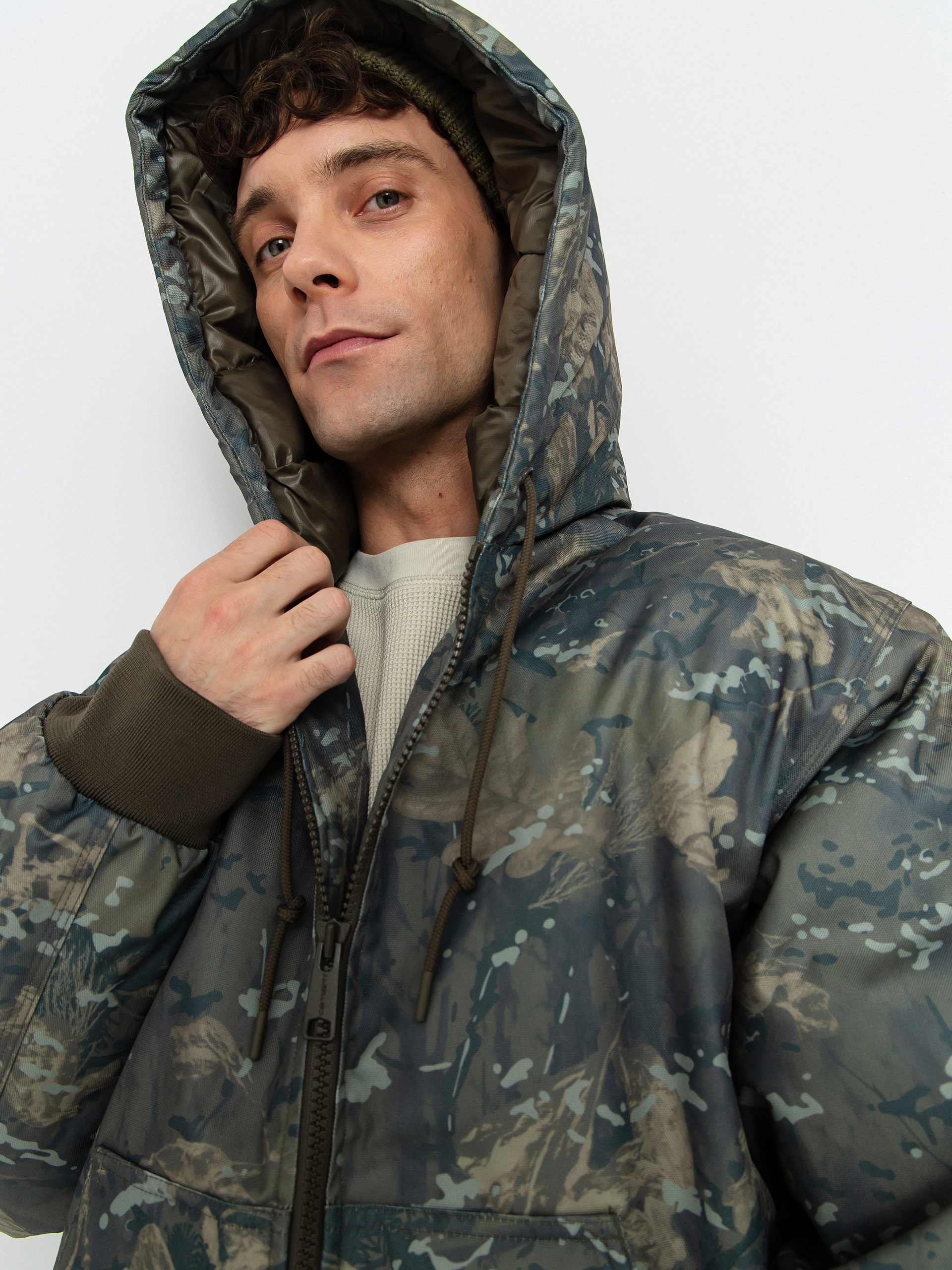 Bunda Carhartt WIP OG Active Cold (camo combi/green)