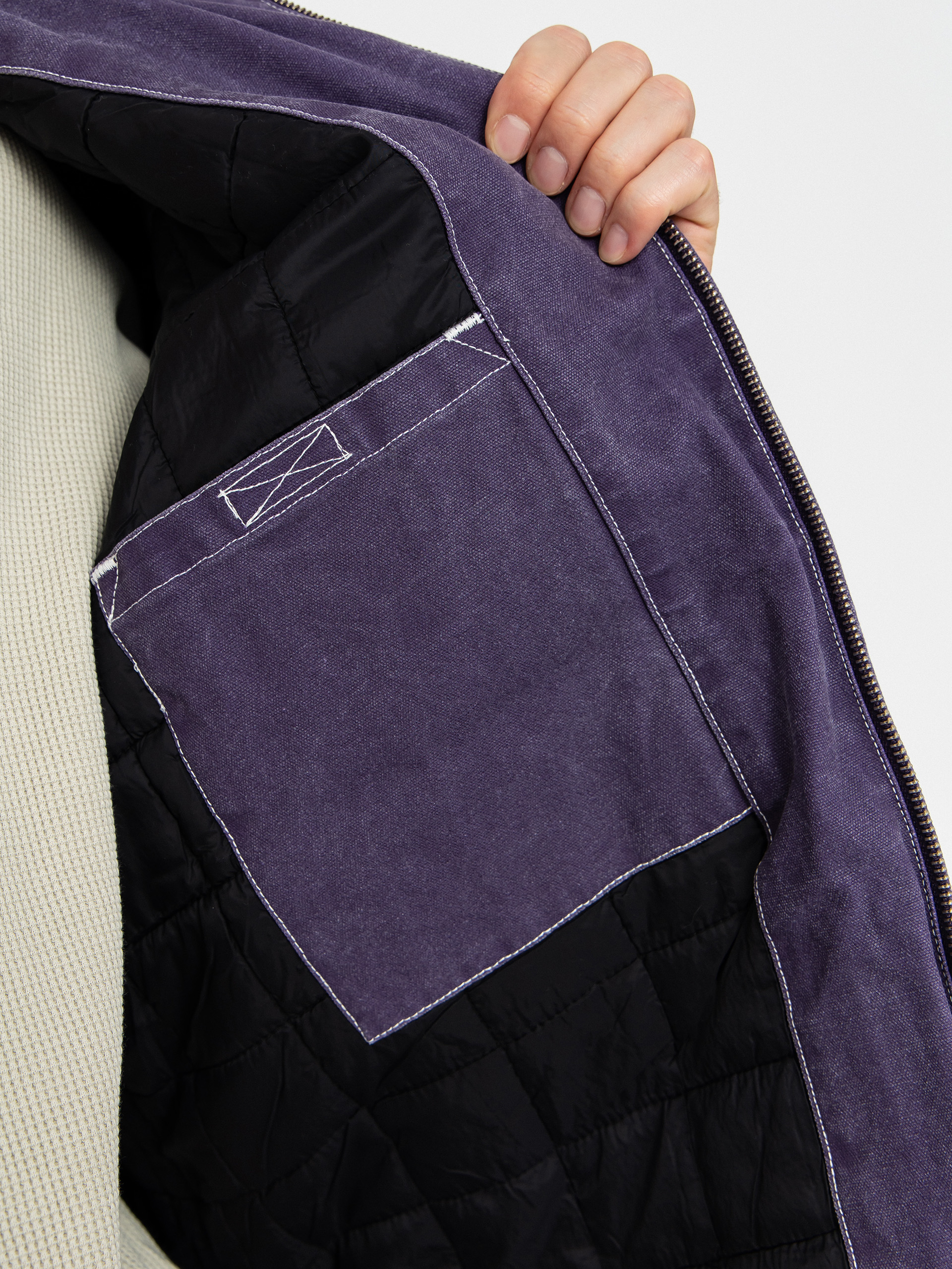 Bunda Quiksilver Straight Out Mercury (purple velvet)