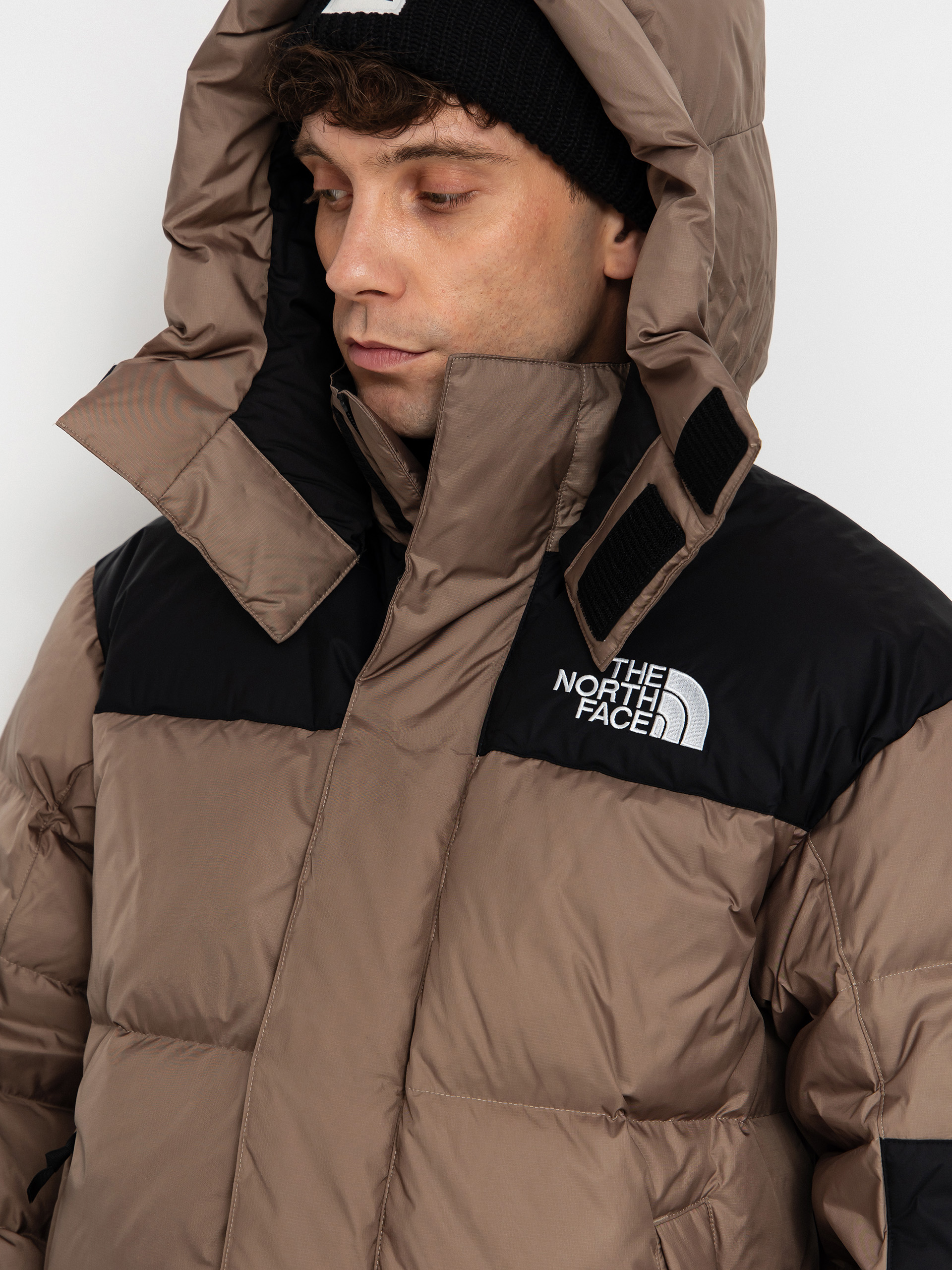 Bunda The North Face Hmlyn Baltoro (mocha brown/tnf black)