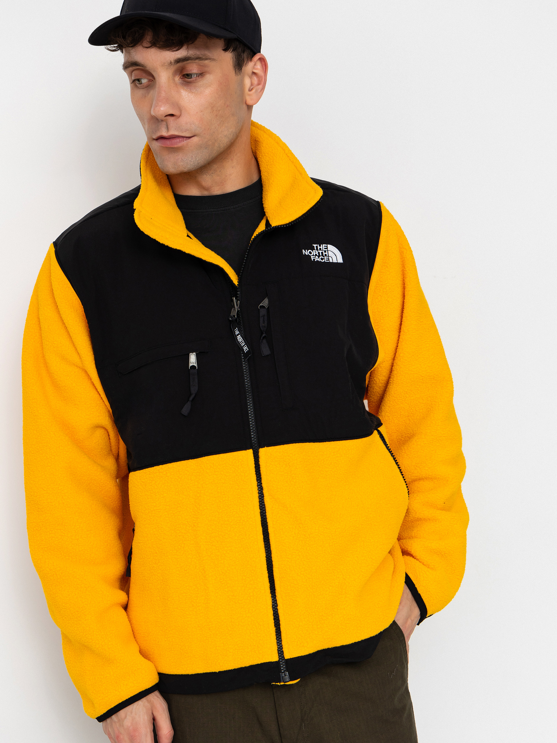 Bunda The North Face Retro Denali (summit gold/tnf black)