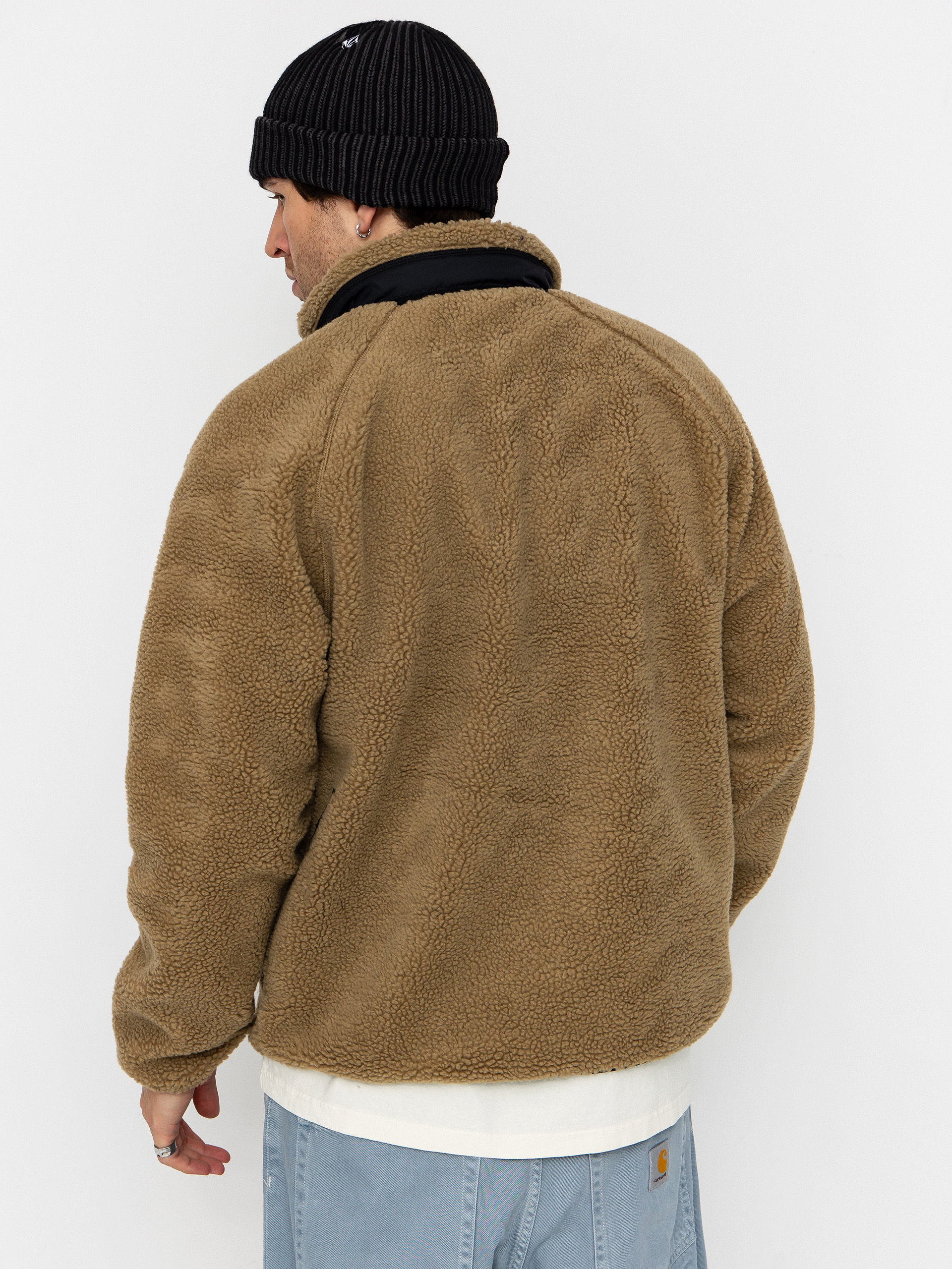 Bunda Carhartt WIP Prentis (leather/black)