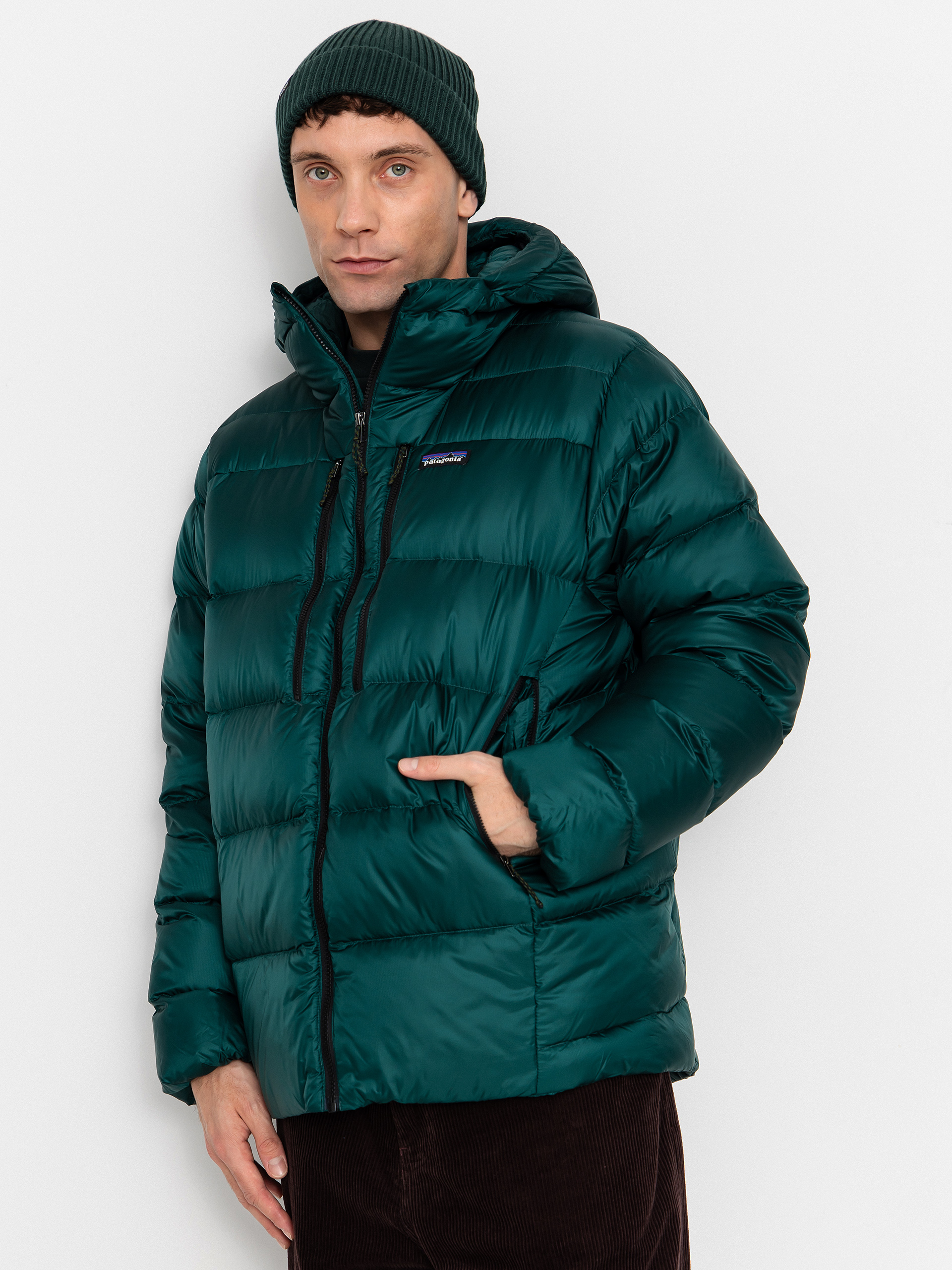 Bunda Patagonia Fitz Roy Down HD (cascade green)