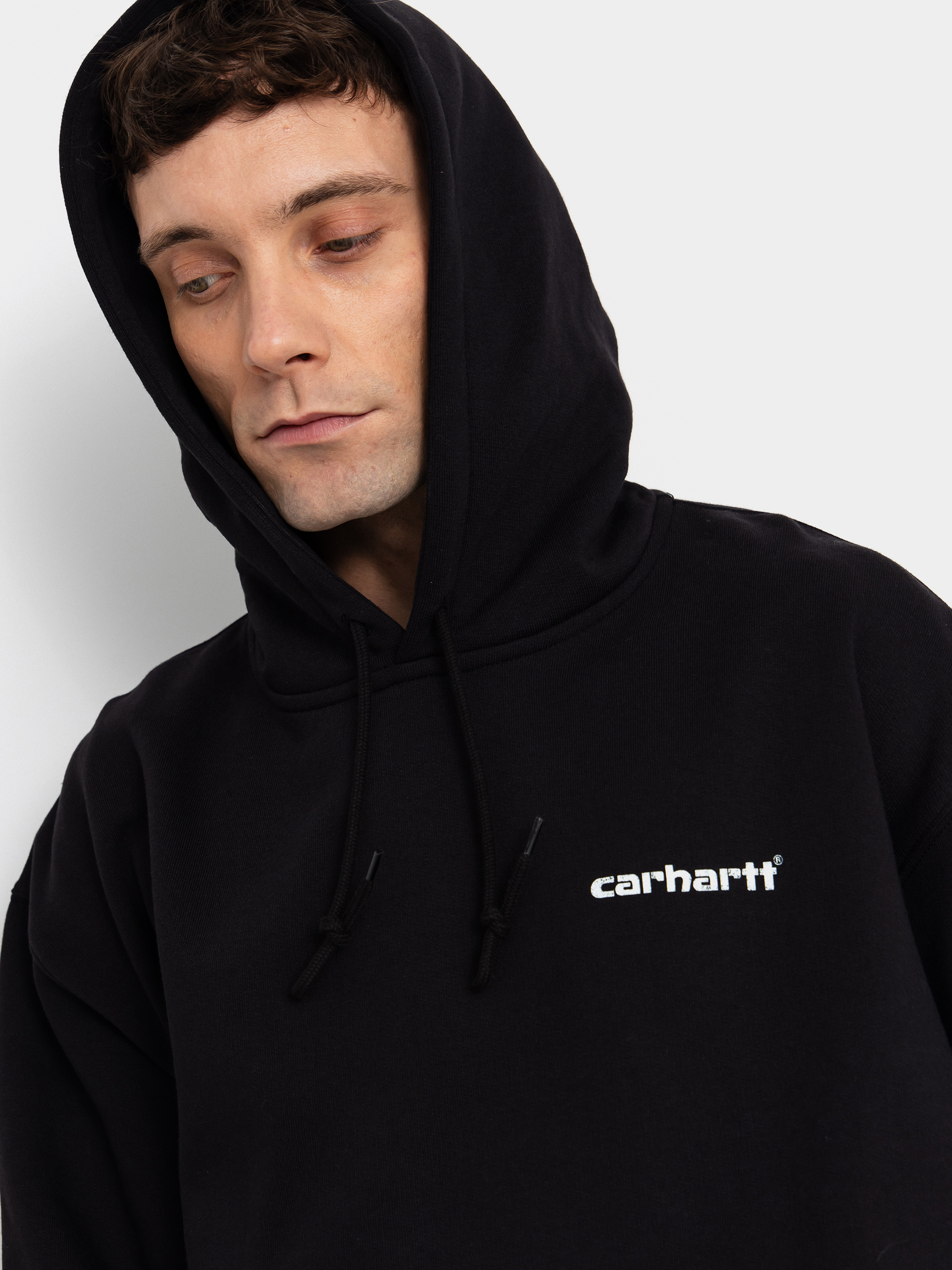 Mikina s kapucí Carhartt WIP Caps HD (black)
