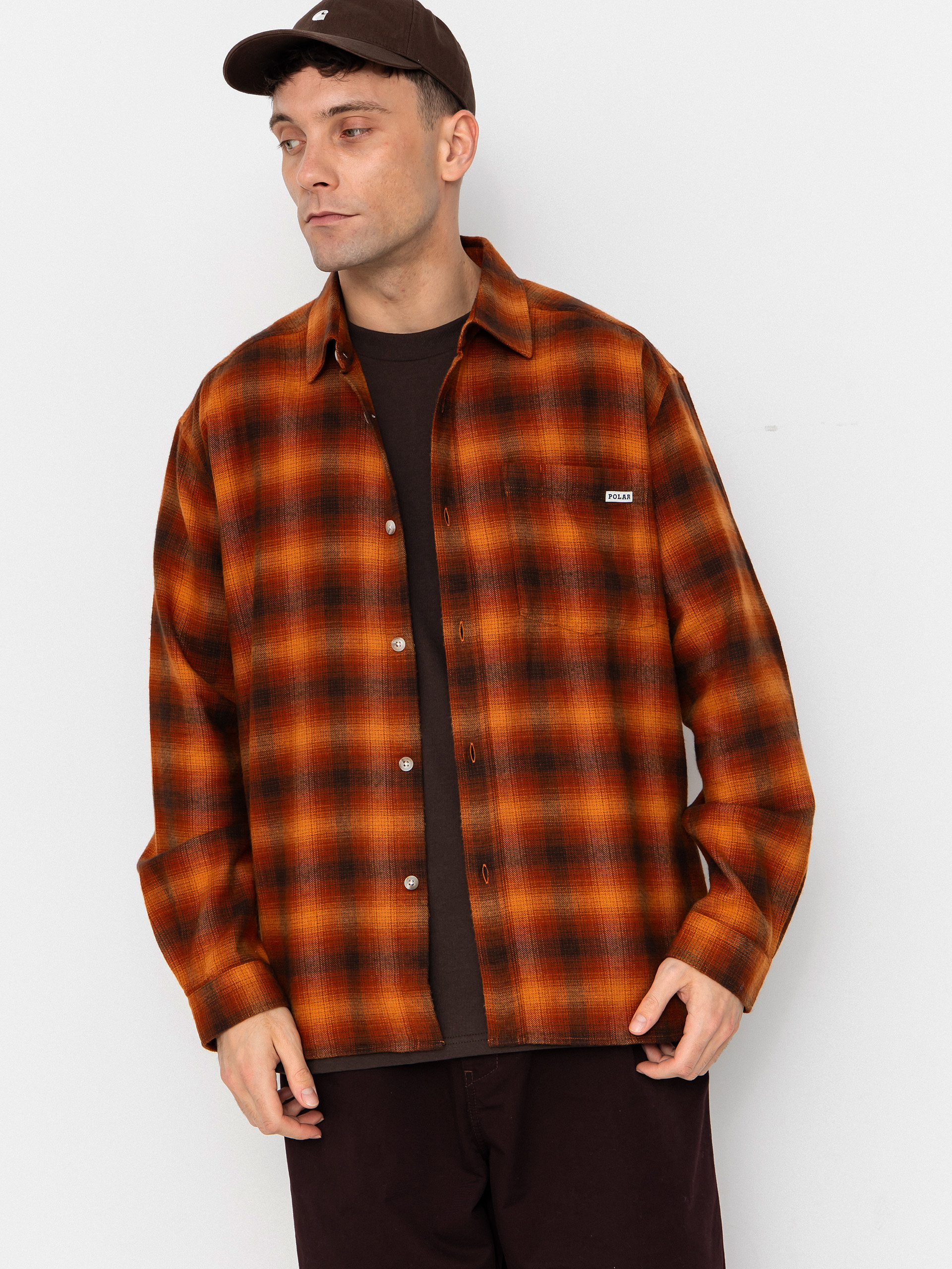 Kou0161ile Polar Skate Mitchell Shadow Check (caramel)